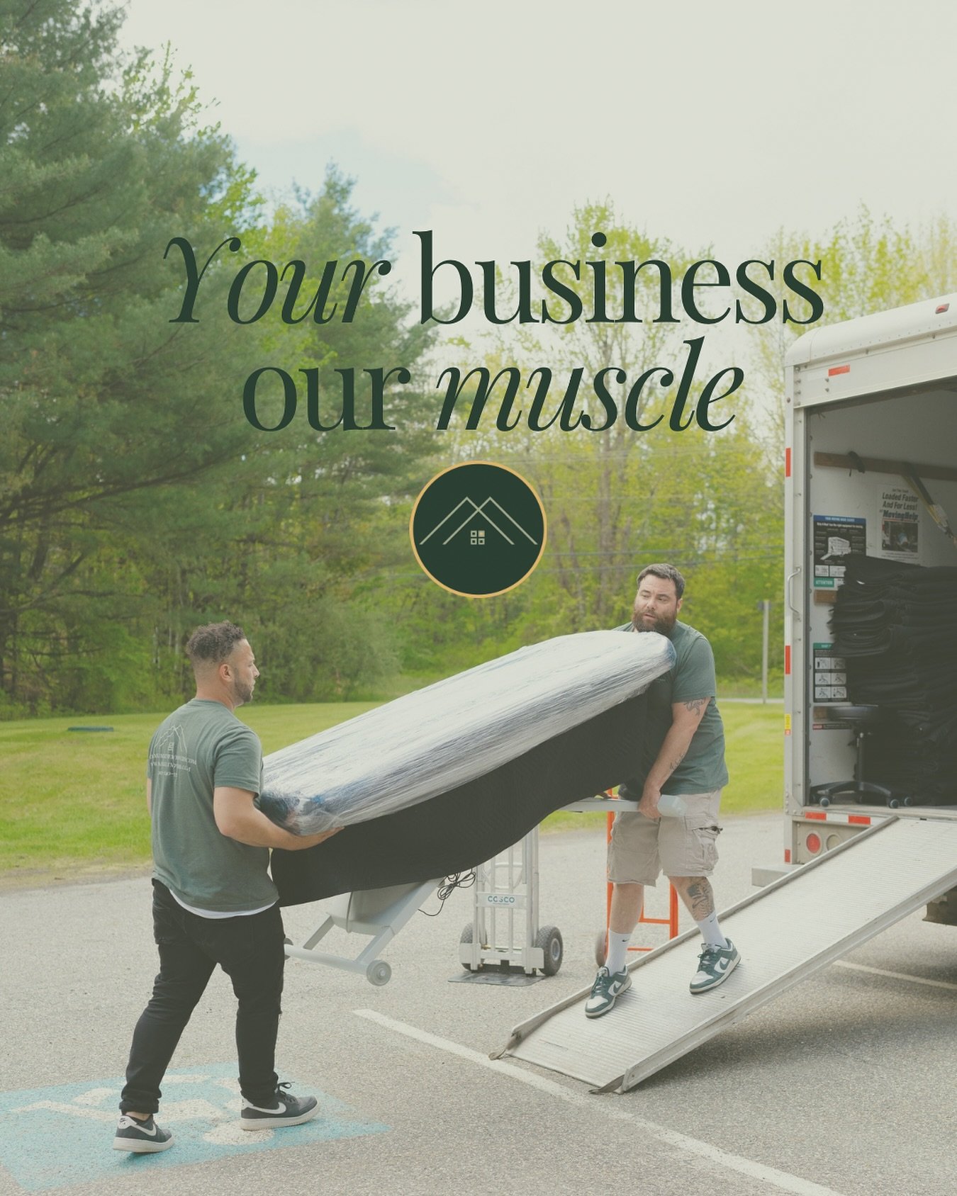 Your business has big goals. Big plans. Big moves.
Lucky for you&hellip; we&rsquo;ve got the muscle to match.

We&rsquo;ve handled it all &mdash; full-scale office moves, medical practices, spas, banks, warehouses, and are even contracted to deliver 