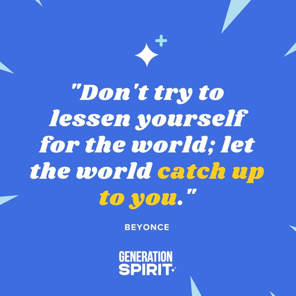 Monday Motivation brought to you by Beyonc&eacute; ✨