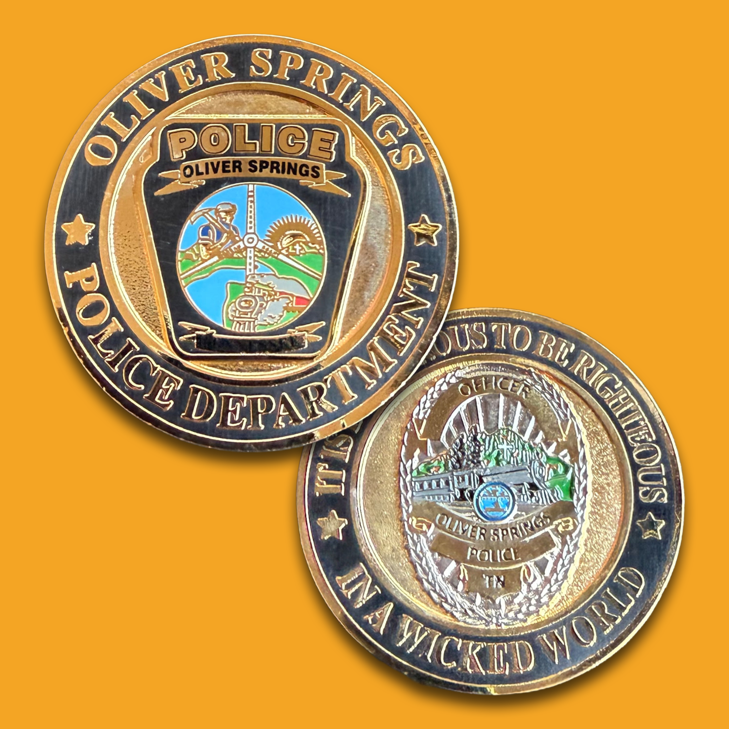 LEP Challenge Coins