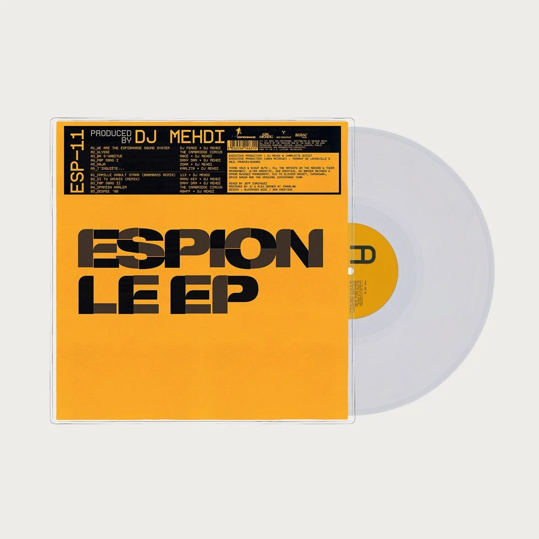 Espion le EP • Vinyl album packaging