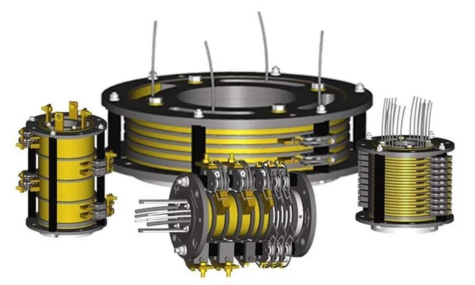 Non-Enclosed Slip Ring Assemblies R-Series Slip Rings