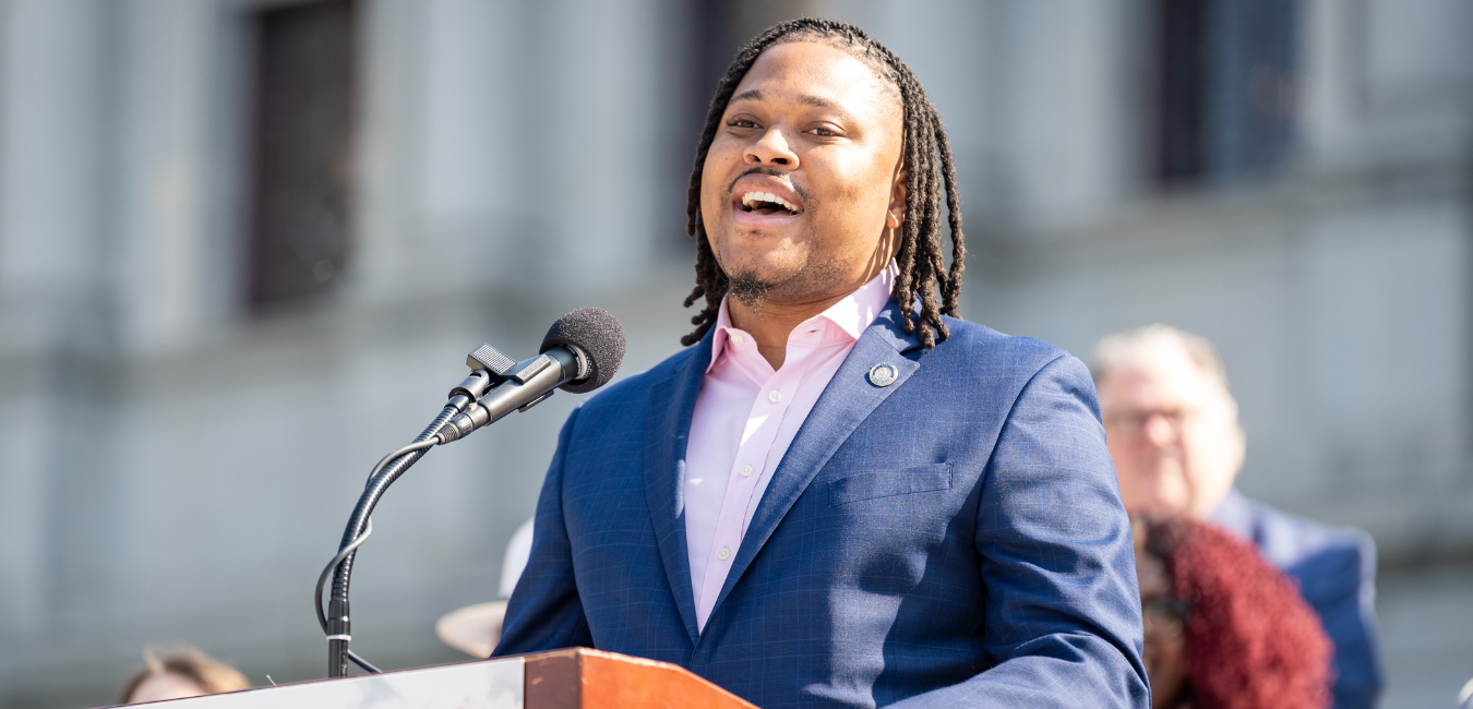 LGBTQ+ Representative Malcolm Kenyatta of Pennsylvania