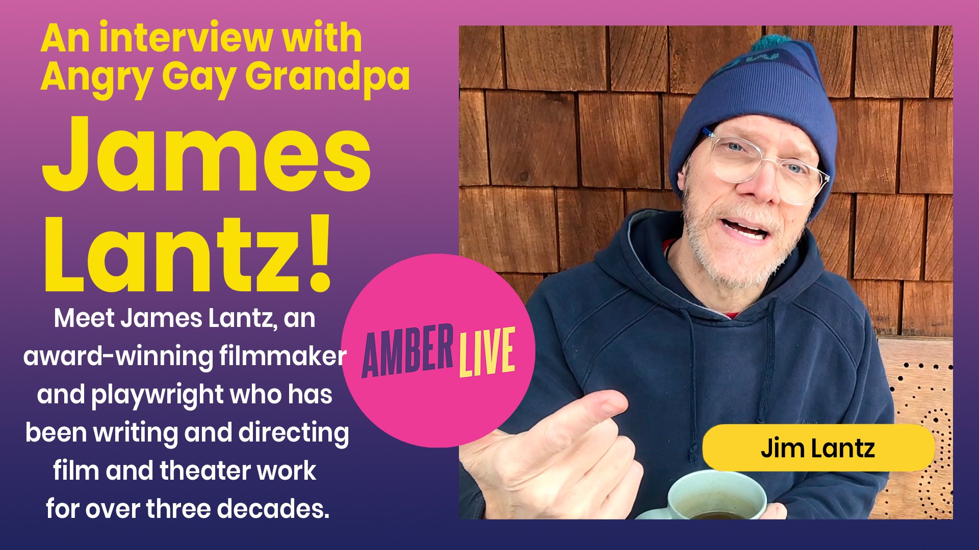 LGBT + and Trans Rights Champion, James Lantz