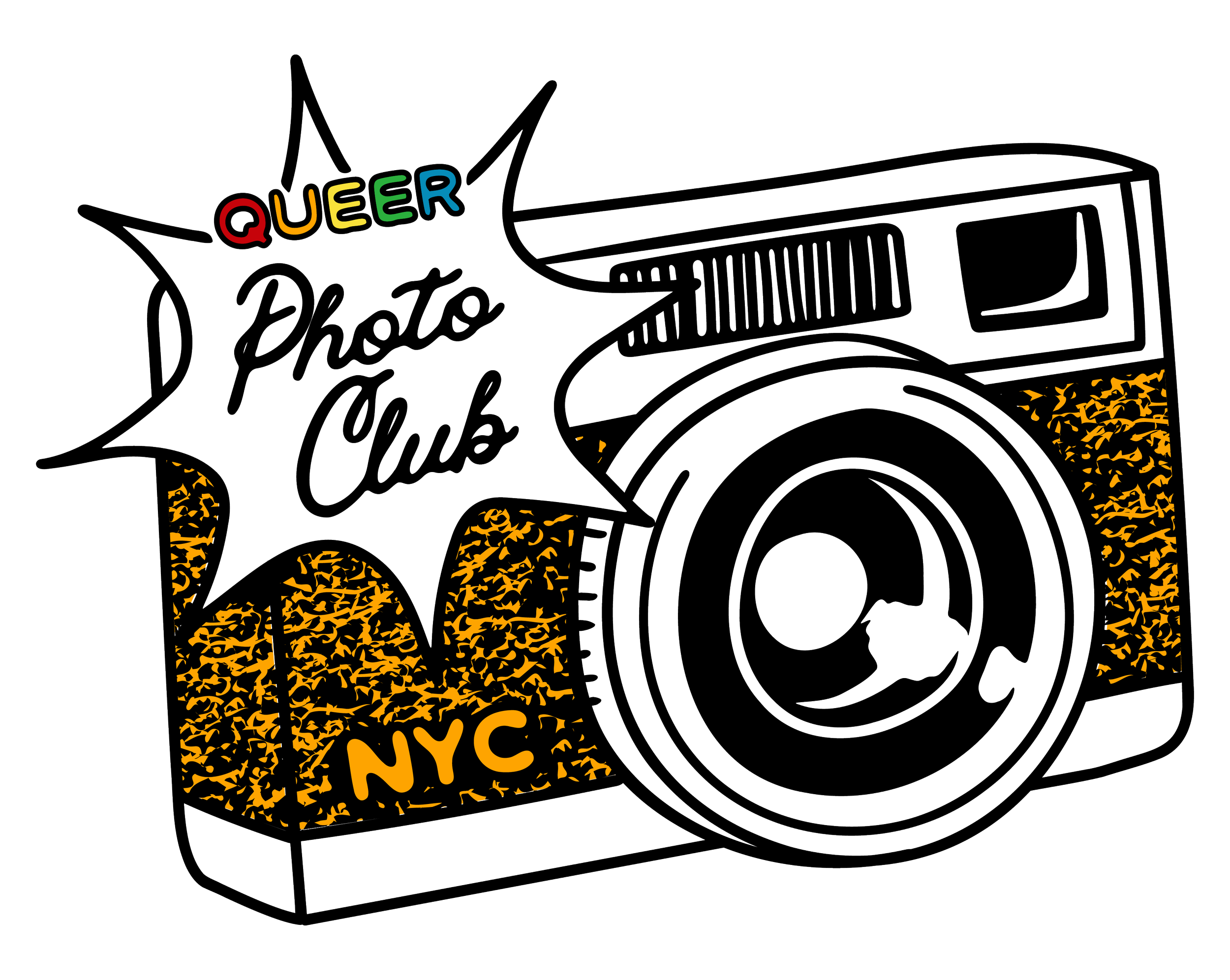 NYC Queer Photo Club Logo_Primary Logo_Orange.png