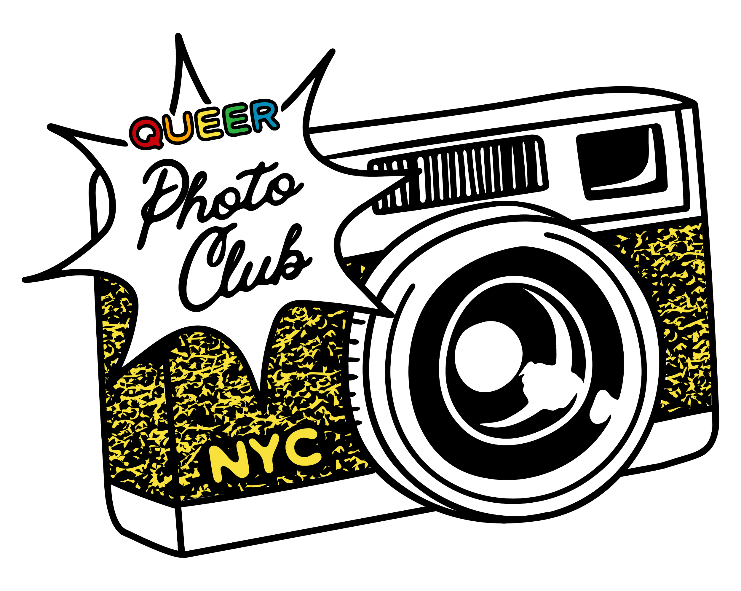 NYC Queer Photo Club Logo_Primary Logo_Yellow.png