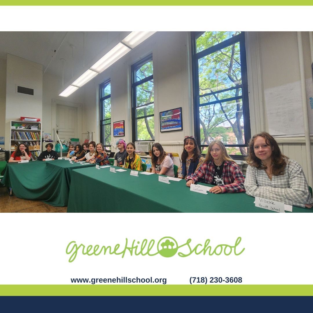 8th graders shared with a group of parents about their years at GHS including what they have learned, what impacted them, &amp; their plans for high school.

--

 #Inquirybased #Constructivist #SocialJustice #GreeneHill #greenehillbklyn #realworldlea