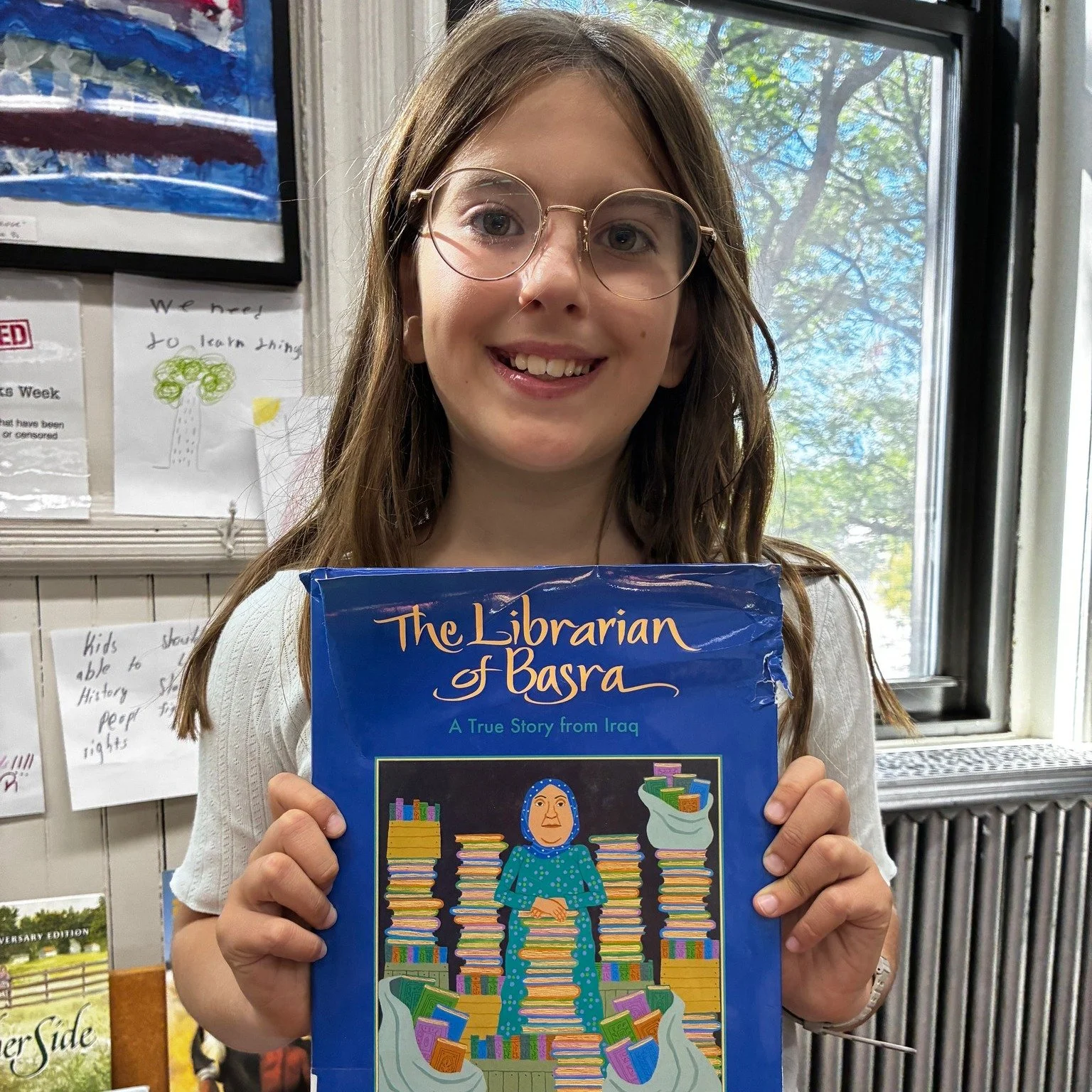 As part of Banned Books Week, our library helpers, the 10s, explored some of their favorite banned books and shared them with other classes. One student reflected on The Librarian of Basra: A True Story from Iraq: &ldquo;This is one of my favorite bo