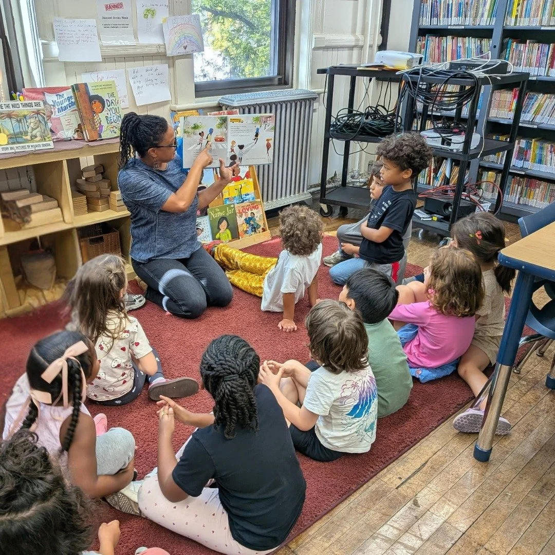 The 5s learned about books that have been banned or challenged and then listened to a read aloud. During reading they engaged in a discussion about identity, kindness and respect.

 #BannedBooksWeek  #promiseofprogressive #greenehillschool #GHS #prog