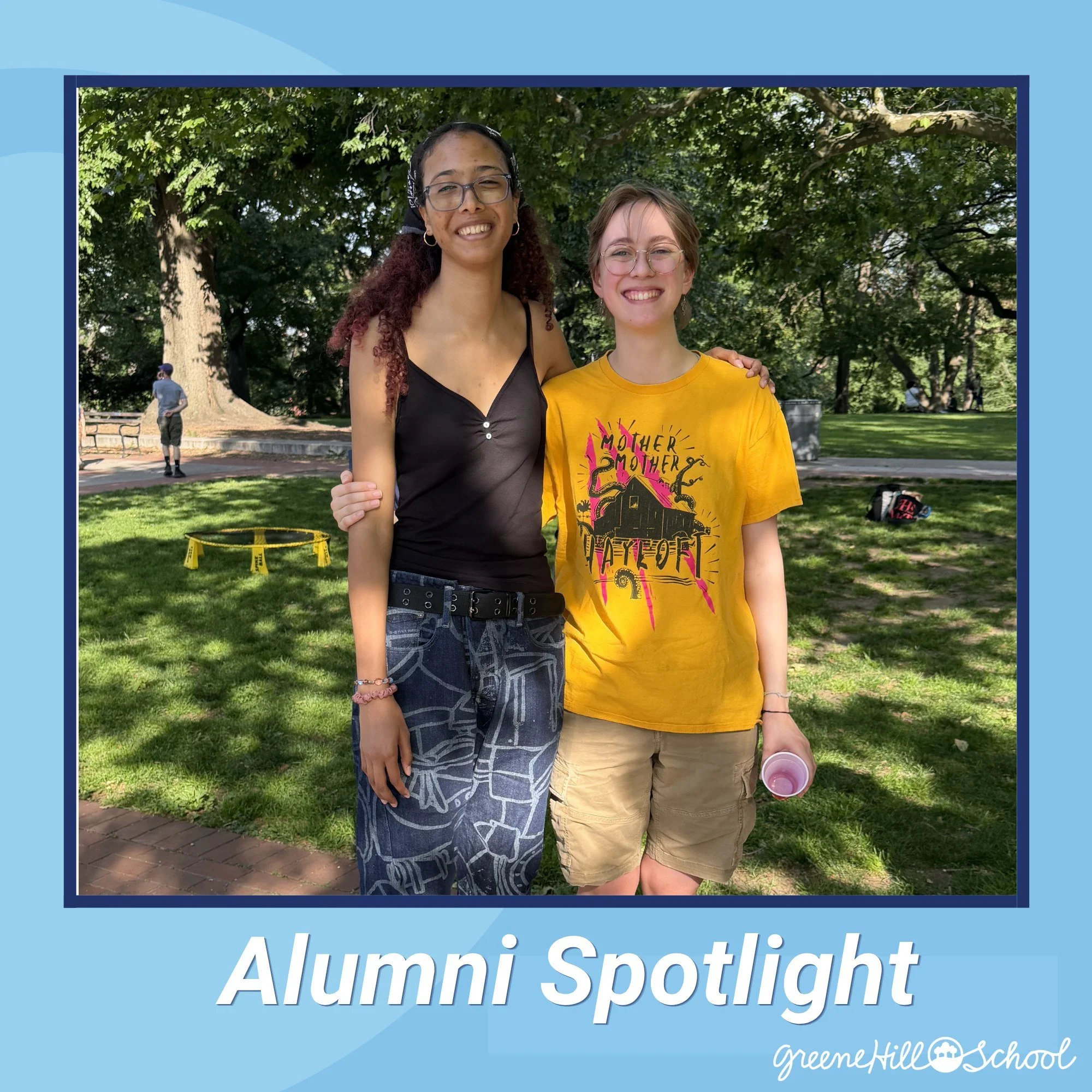 🎉 Congratulations to Greene Hill Class of 2022 graduates Margaret and Zamara on another exciting milestone!

This spring, Margaret graduated from Stuyvesant High School, and Zamara graduated from the High School of Math, Science, and Engineering at 