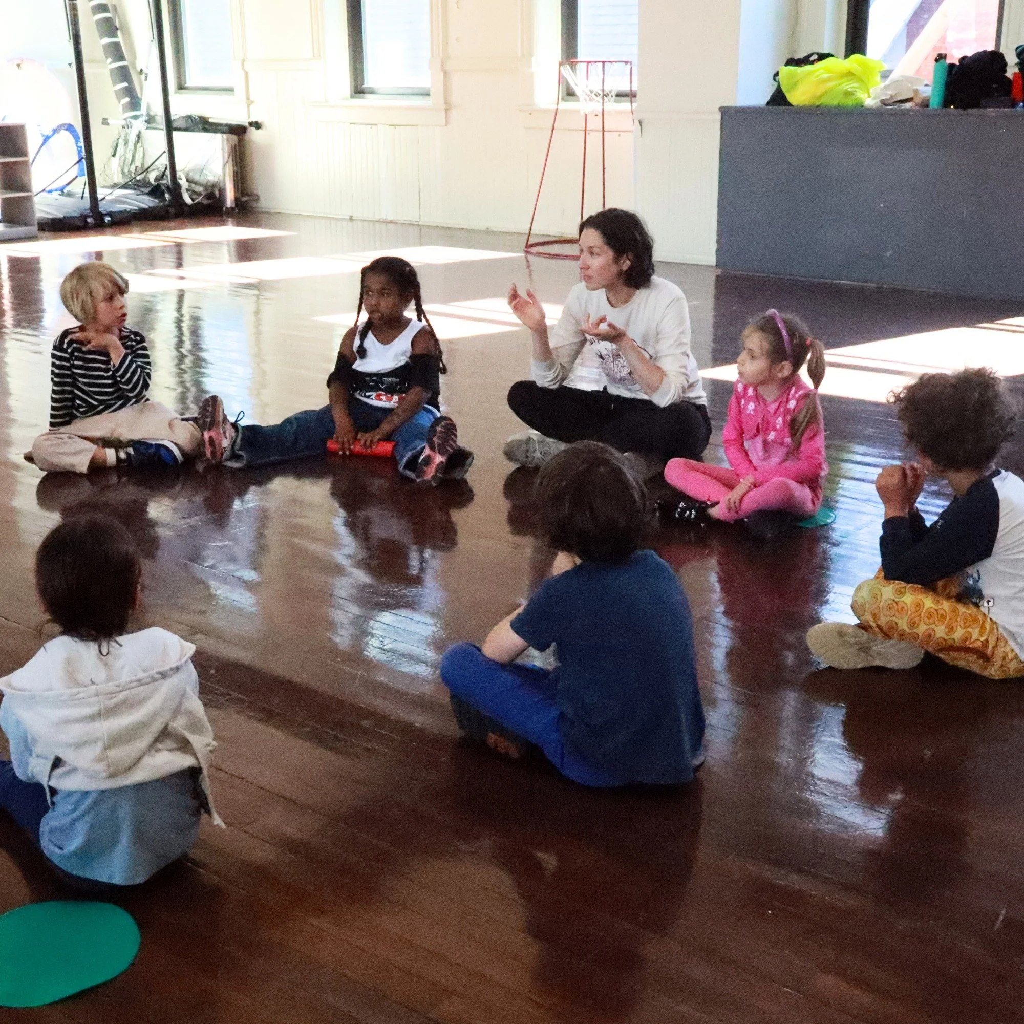 We are proud to welcome Liz to our school team as our new Movement teacher! Liz has a rich background in creative movement and dance, and our littlest students are already engaging in a variety of activities to encourage bodily awareness and learning
