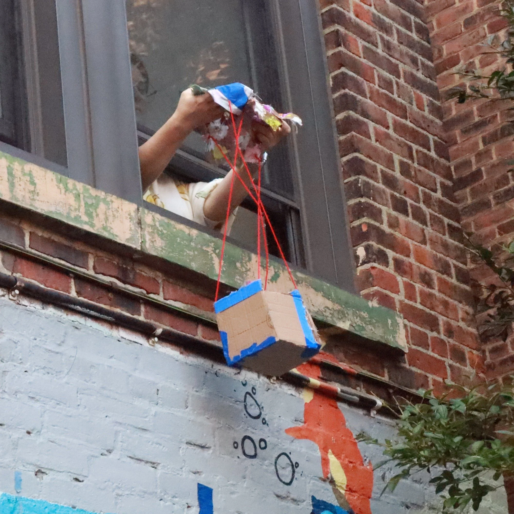 The 9s class took on an exciting Egg Drop Challenge, using creativity, critical thinking, and problem-solving skills to design ways to protect an egg from a 20 foot fall. Their 2-week process began with identifying the problem (protecting the egg), b