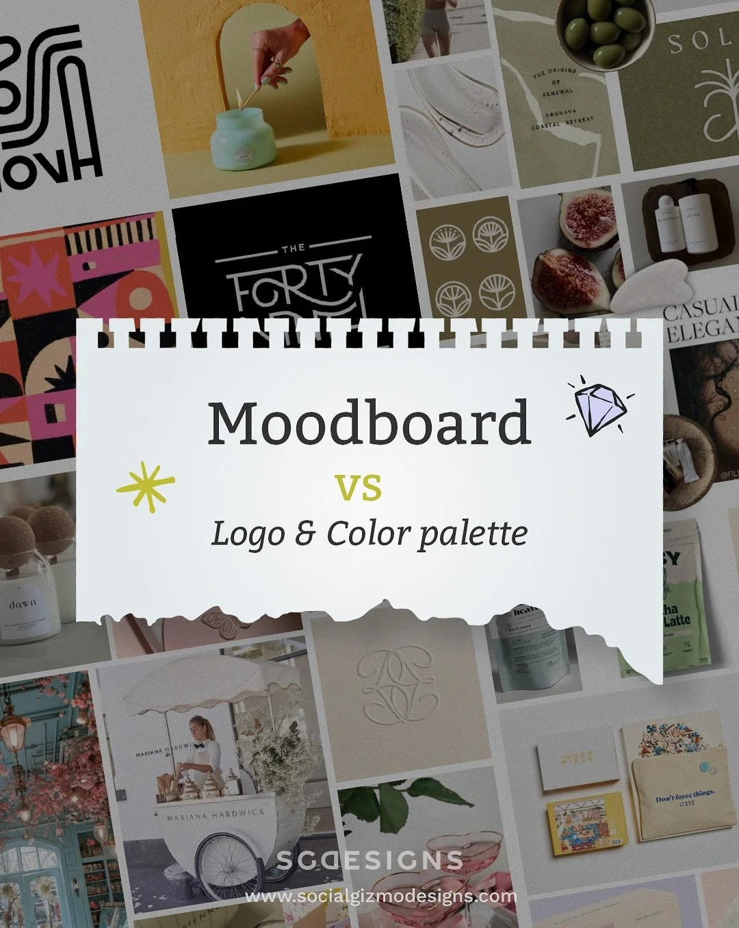 Moodboards are more than pretty inspo pics, they’re the foundation of your visual branding. ✨
When the visual direction is clear from the start, everything that follows just clicks. Your colors feel intentional, your fonts have personality, an