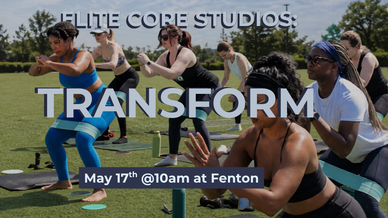 Looking for free fitness classes in Cary, NC? Join our Transform pop-up at Fenton on May 17 at 10 AM. Full-body, low-impact workout.