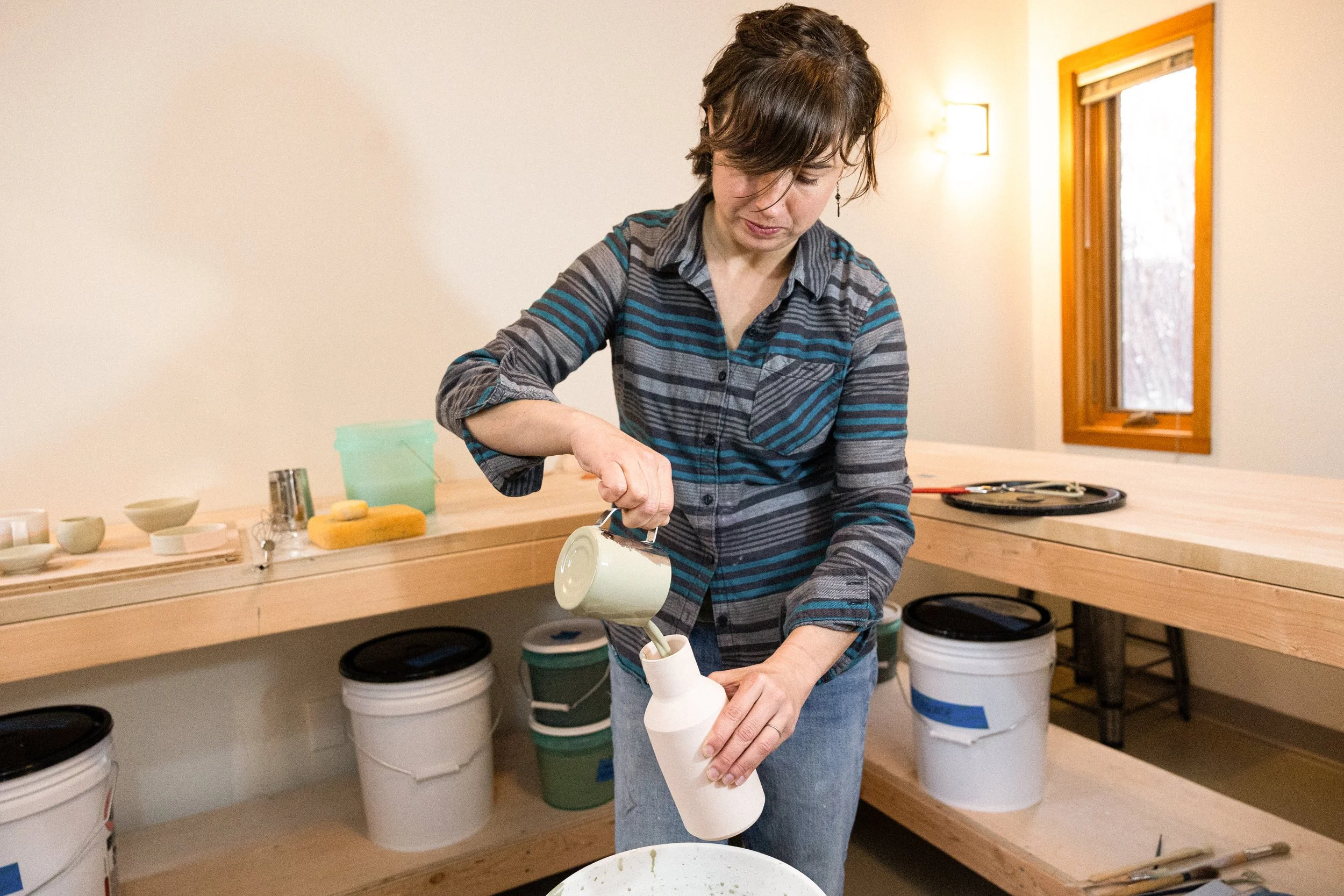 INTERMEDIATE/ADVANCED OPEN STUDIO (10 WEEK COURSE!) | TUESDAYS, 6-8PM | 2/24-4/28 | W/ Jo Pfeifer $400