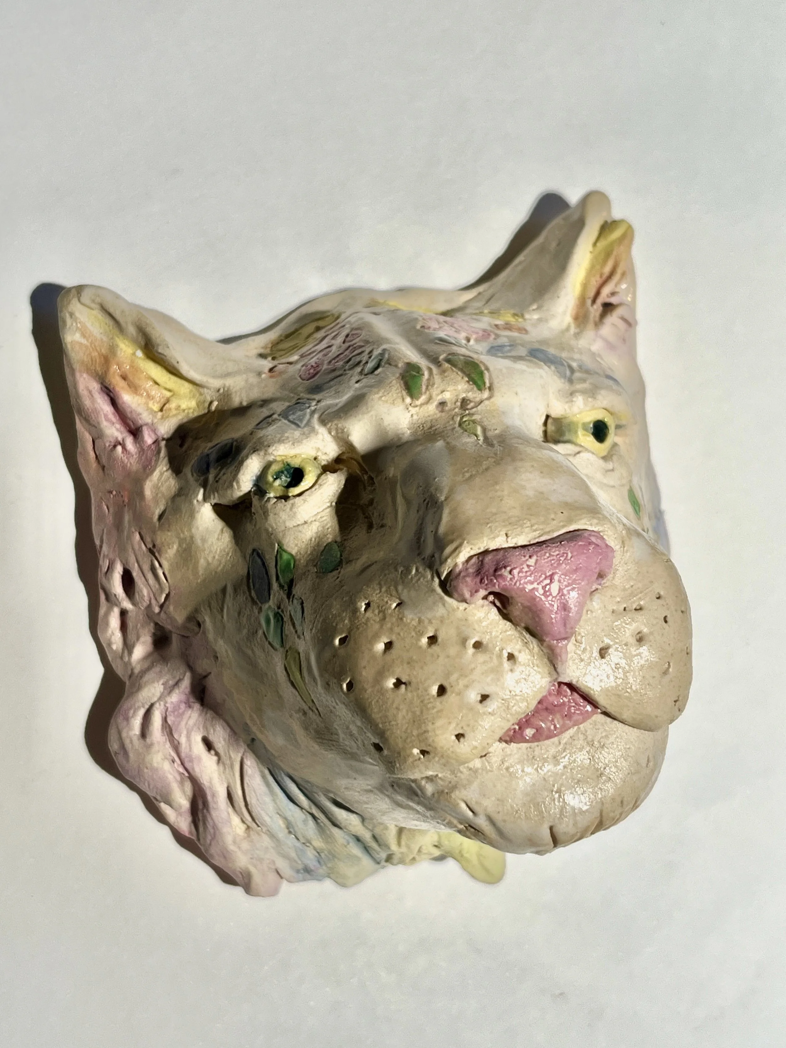 COFFEE & CLAY: Sculpture: Animal Faces: Saturday, February 28TH, 9:30-11:30AM