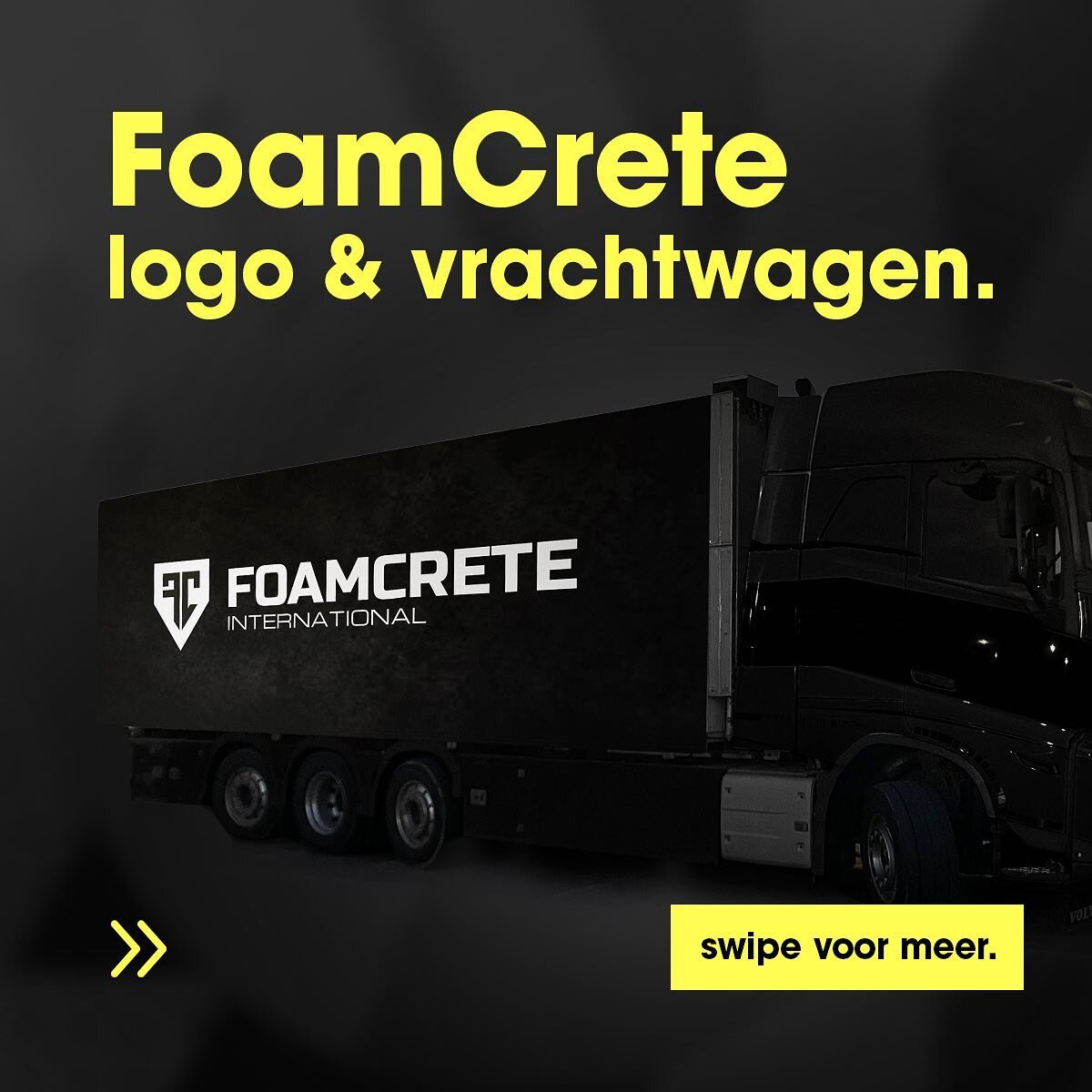 Trots om ons nieuwste stukje werk te presenteren🎉 Ons team heeft zich weer uitgeleefd om een gloednieuw logo en vrachtwagen ontwerp te maken voor: FoamCrete. 

#logodesign #vrachtwagenontwerp #grafischvormgeving #alwinkallroundmedia #designer #creat