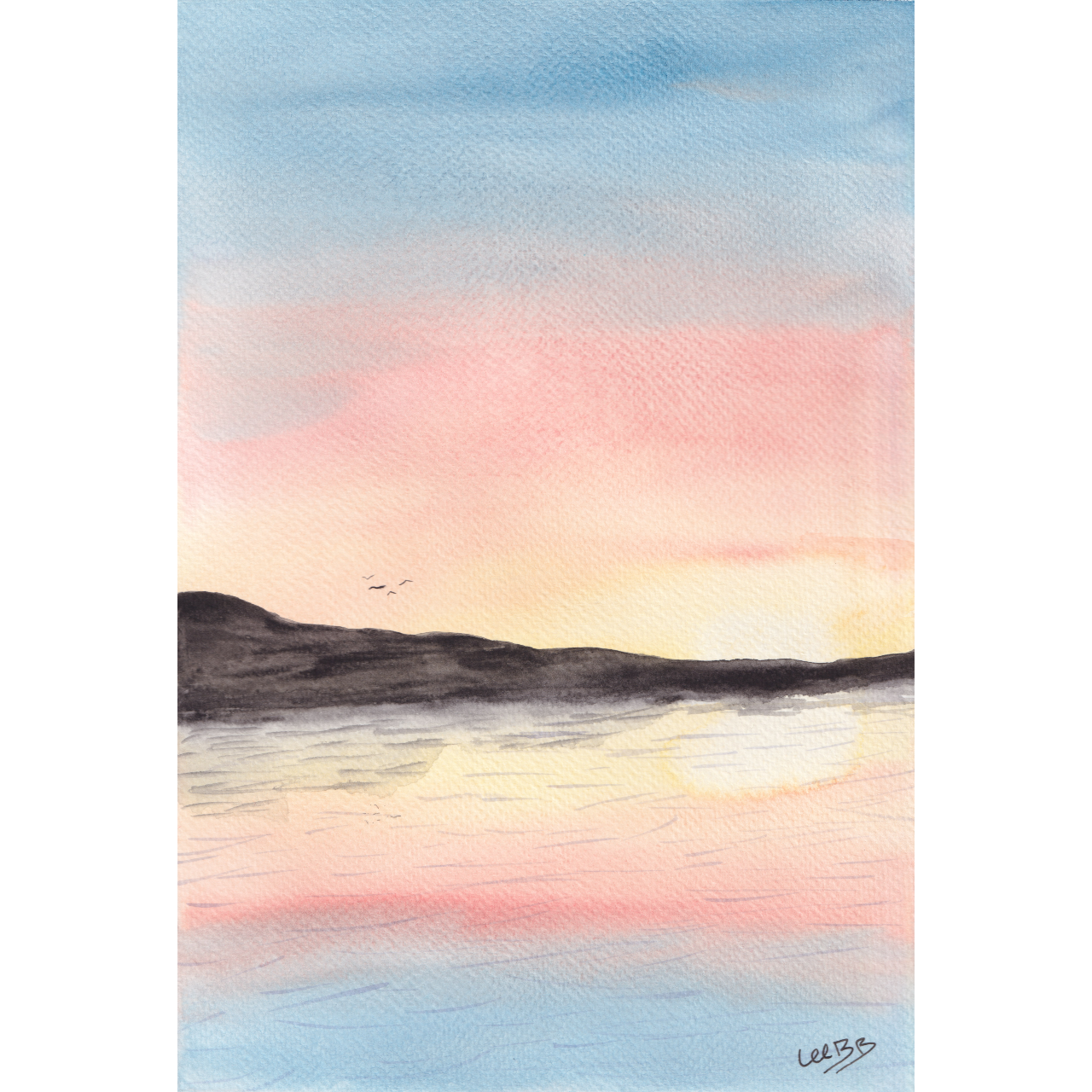 Birds At First Light (Original)