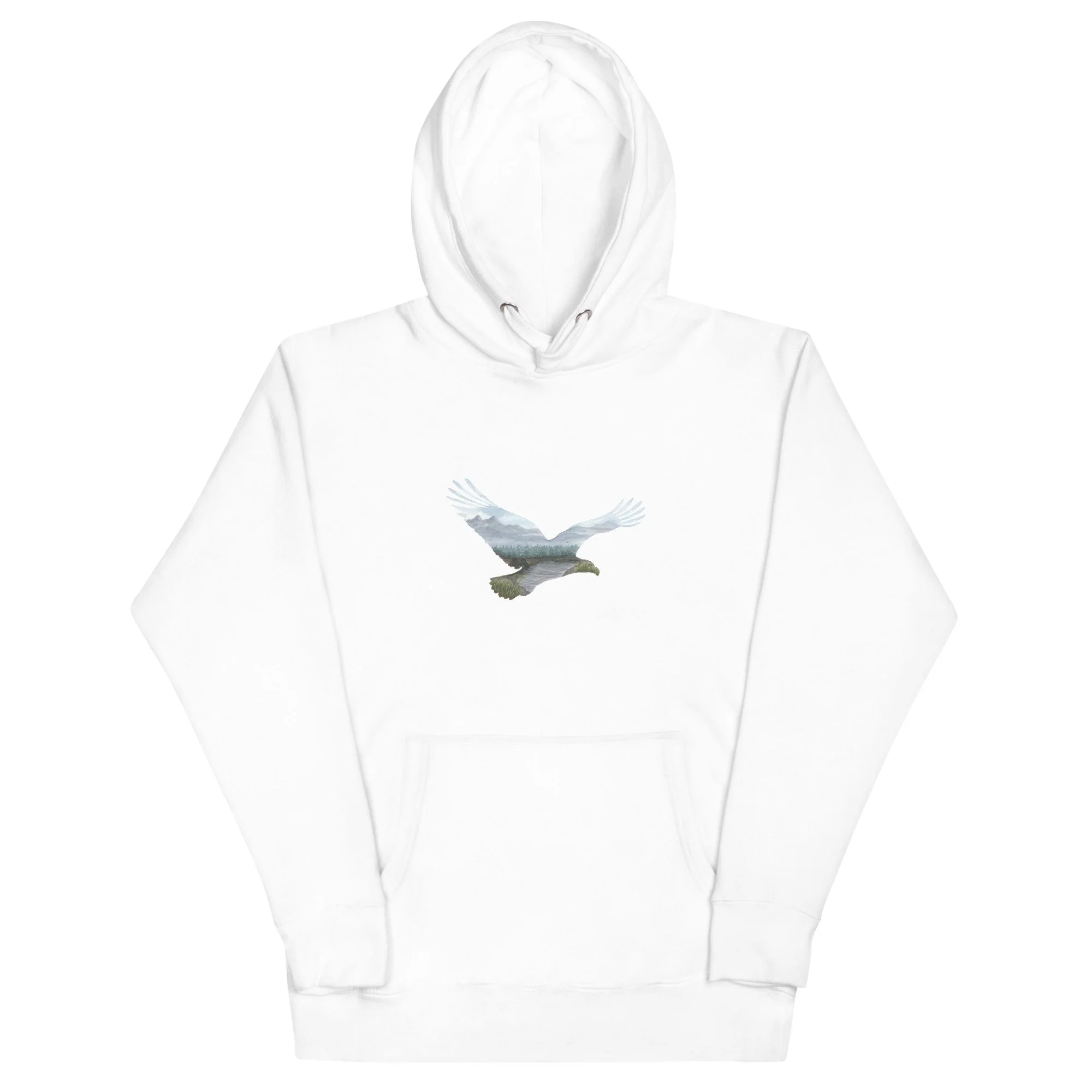 Wilderness Bald Eagle Unisex Hoodie