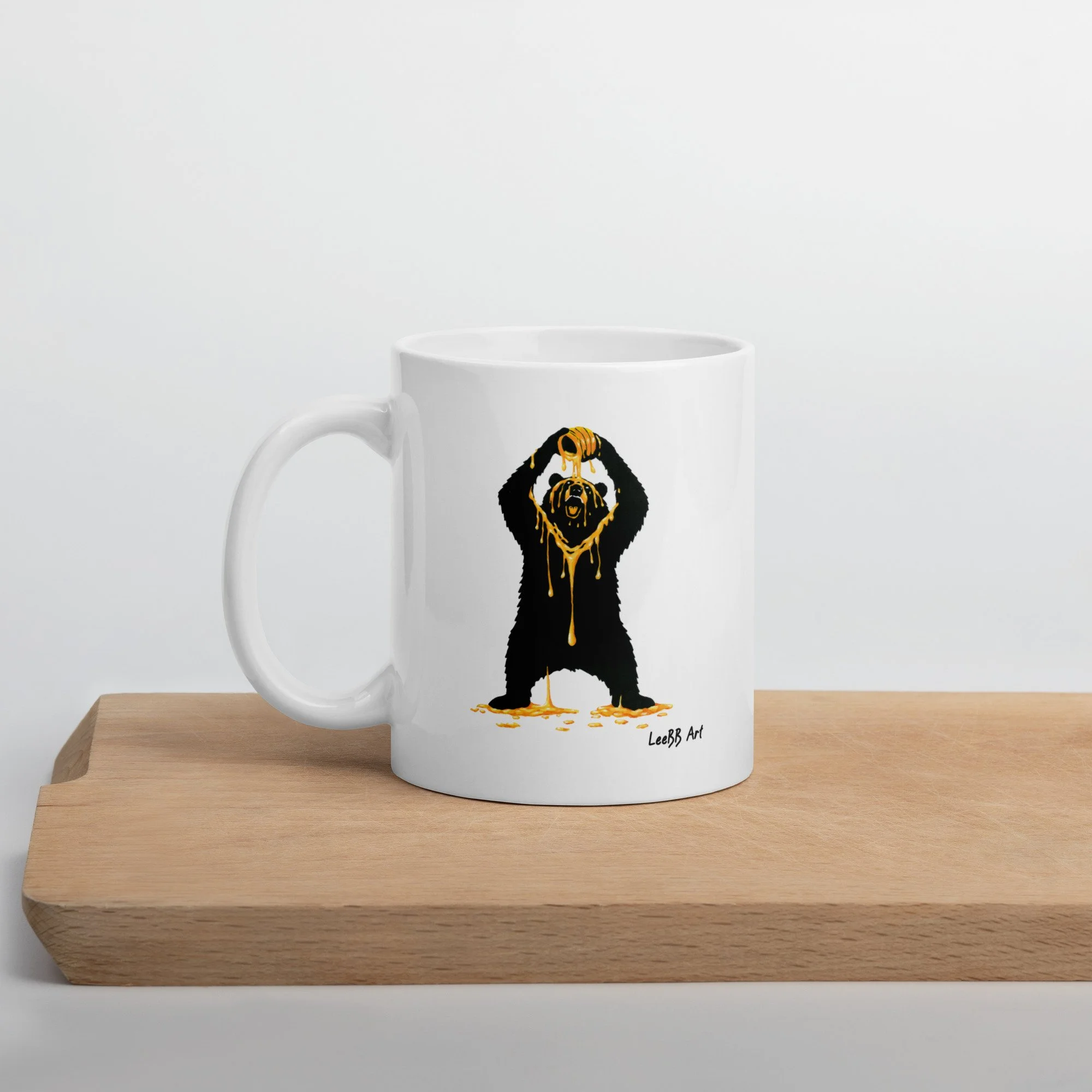 Honey Bear II - Sweet Victory White Glossy Mug