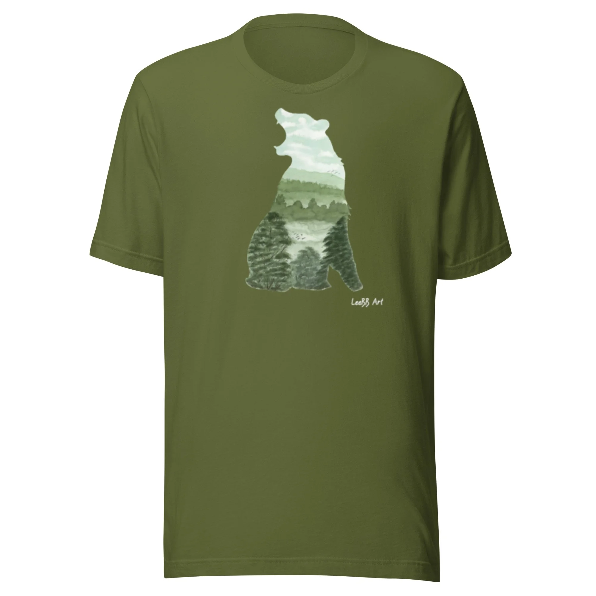 Wilderness Brown Bear Unisex T-shirt