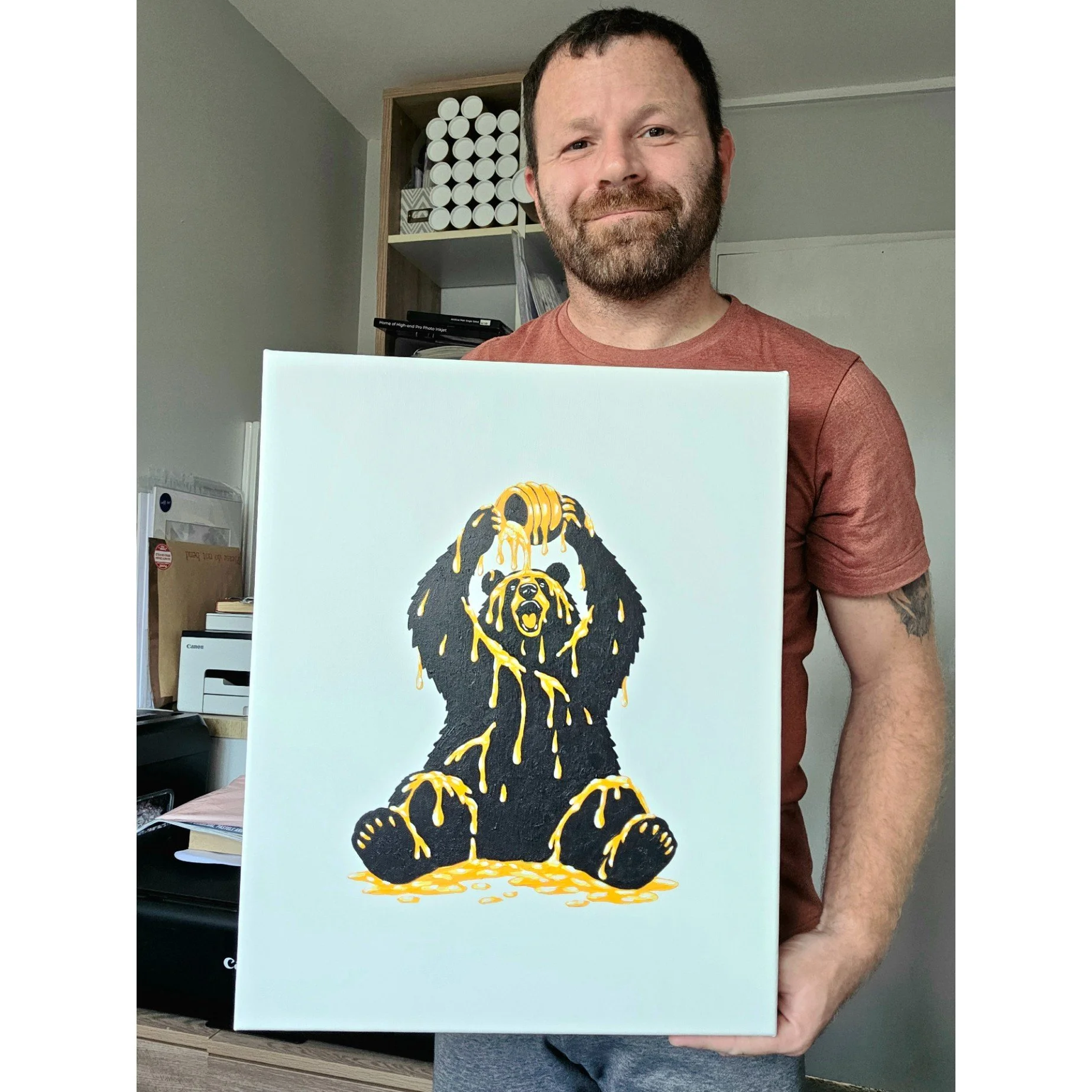 LeeBB Art Holding Sticky Delight Artwork