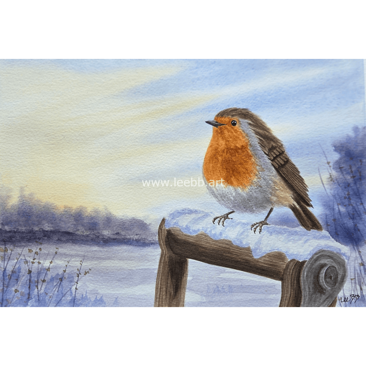 Winter Perch (Original)