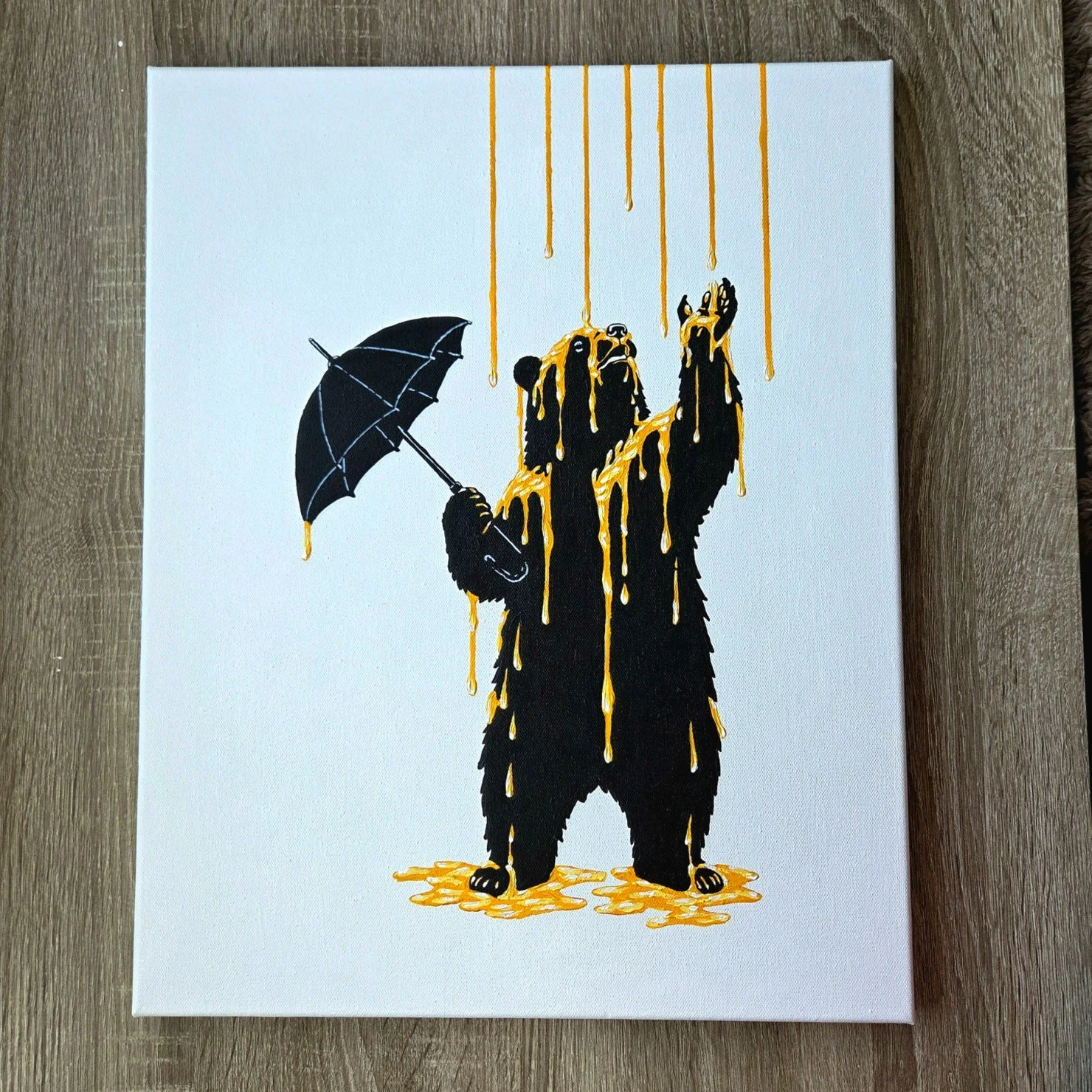 Singin in the Honey Acrylic on Canvas