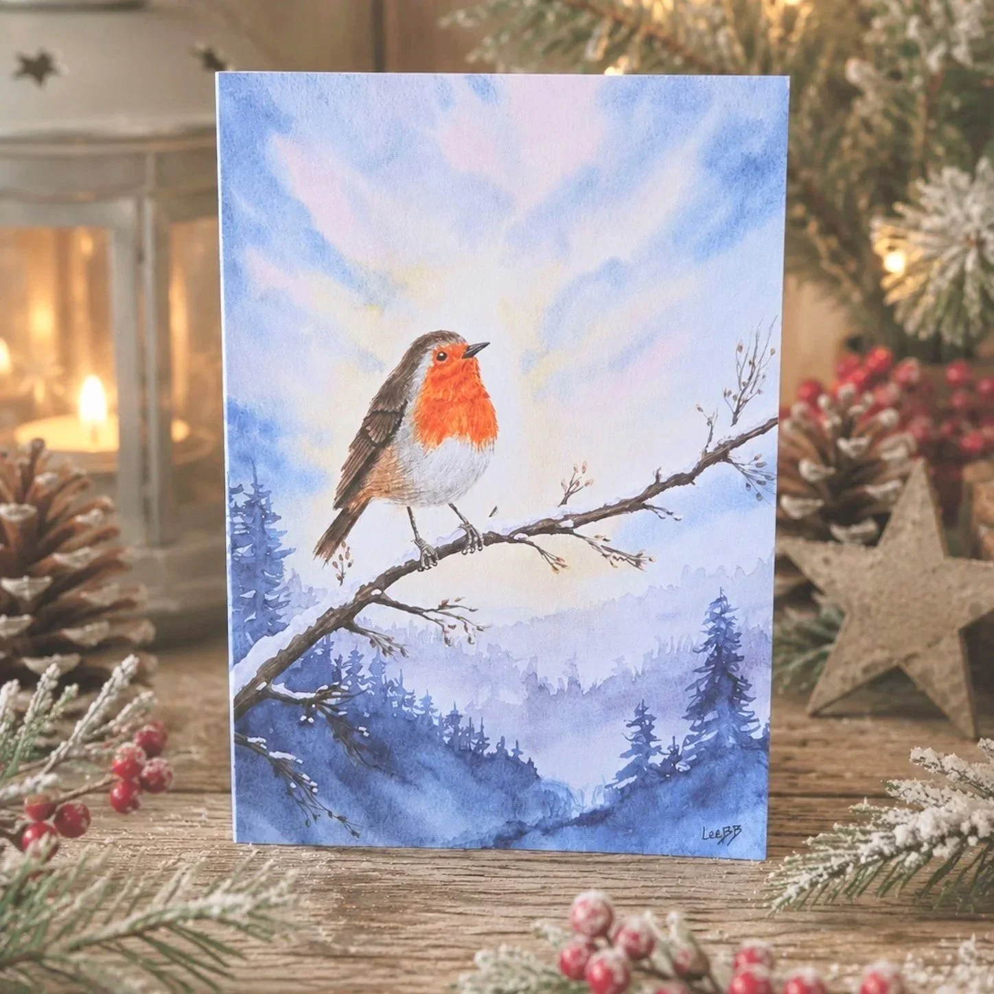Winter Awakening Christmas Card