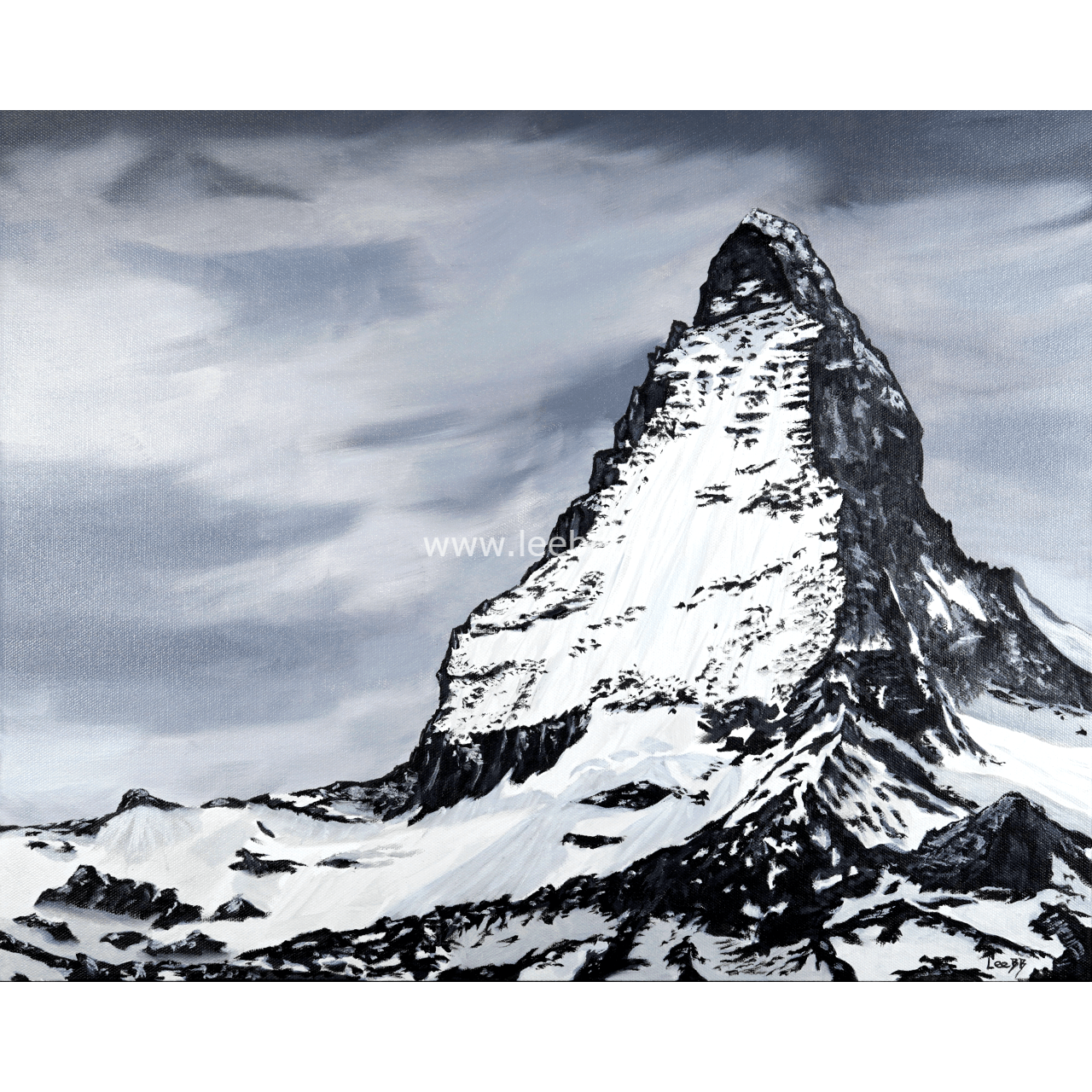 The Matterhorn – Oil Painting Print