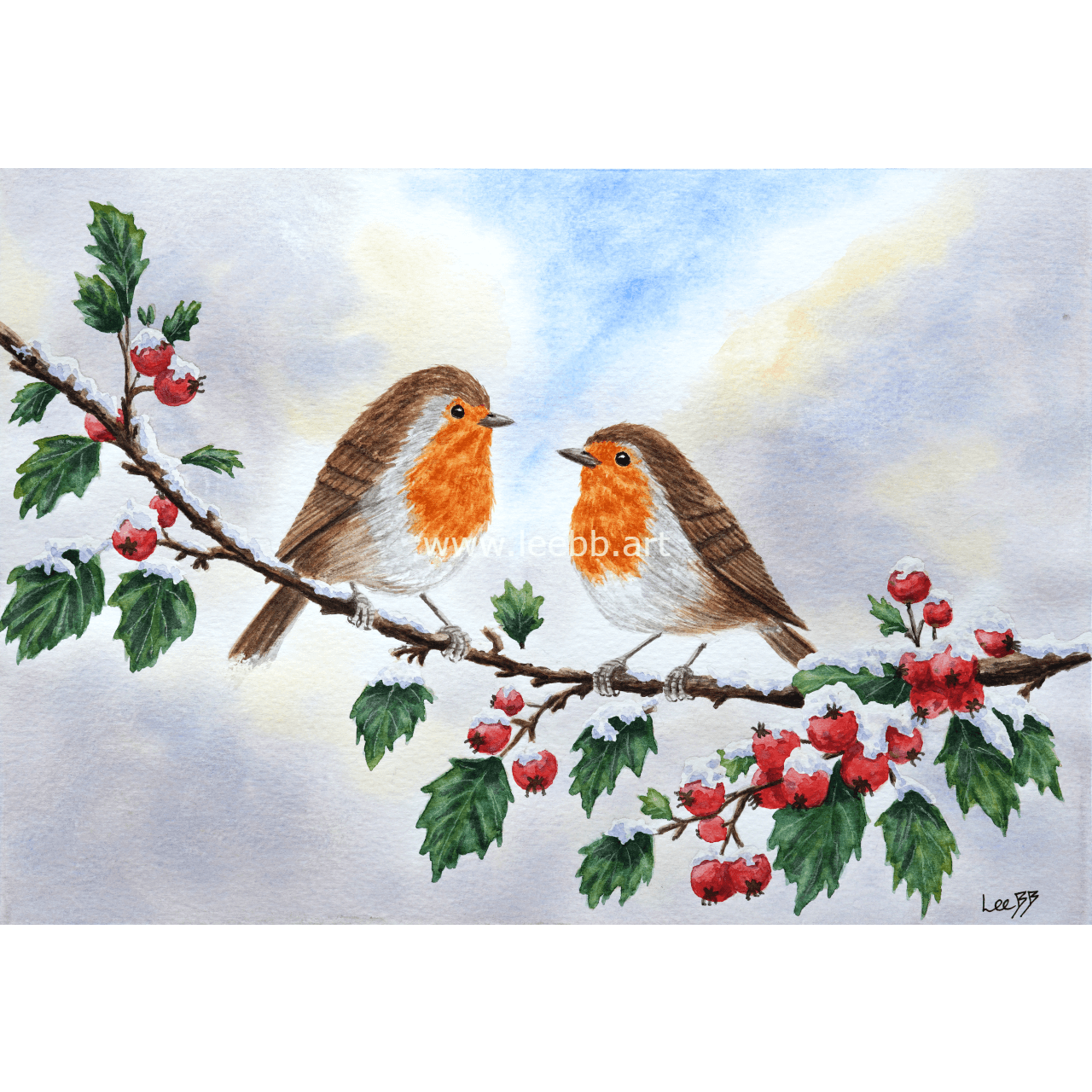 Winter Companions (Print)