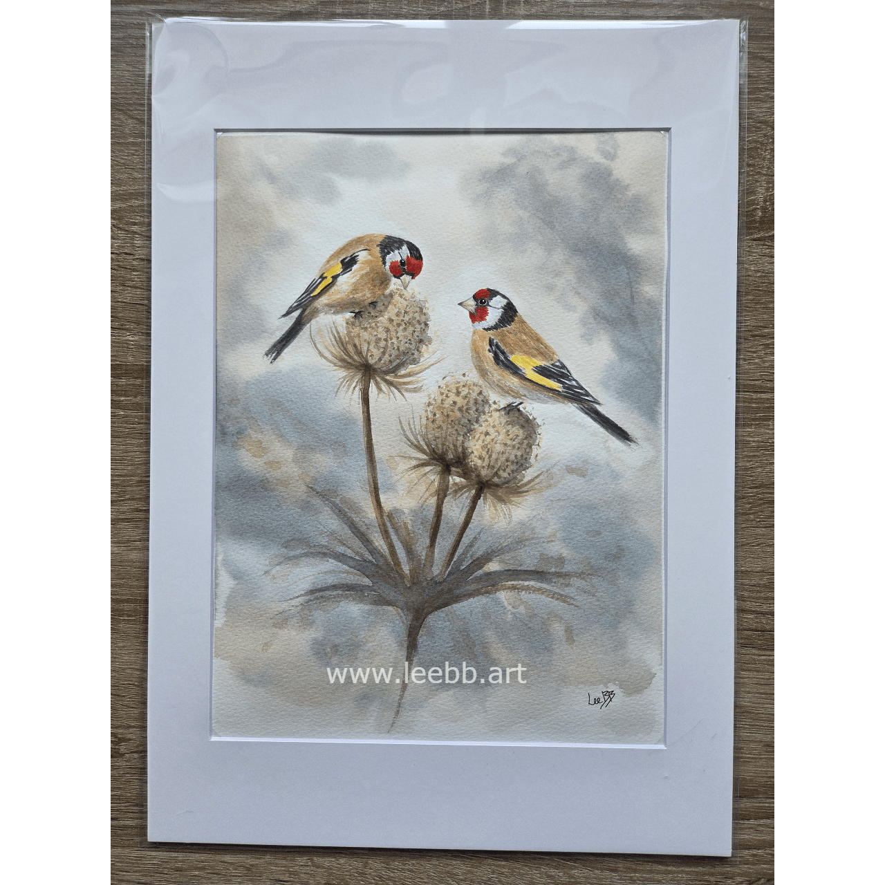 Goldfinch Gathering Mounted