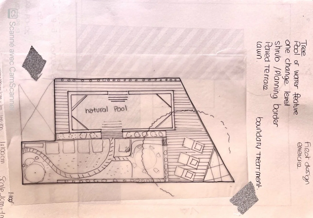 SUSTAINABLE POOL -London Urban Garden - 10mx20m - Sept.2020 - Project 1