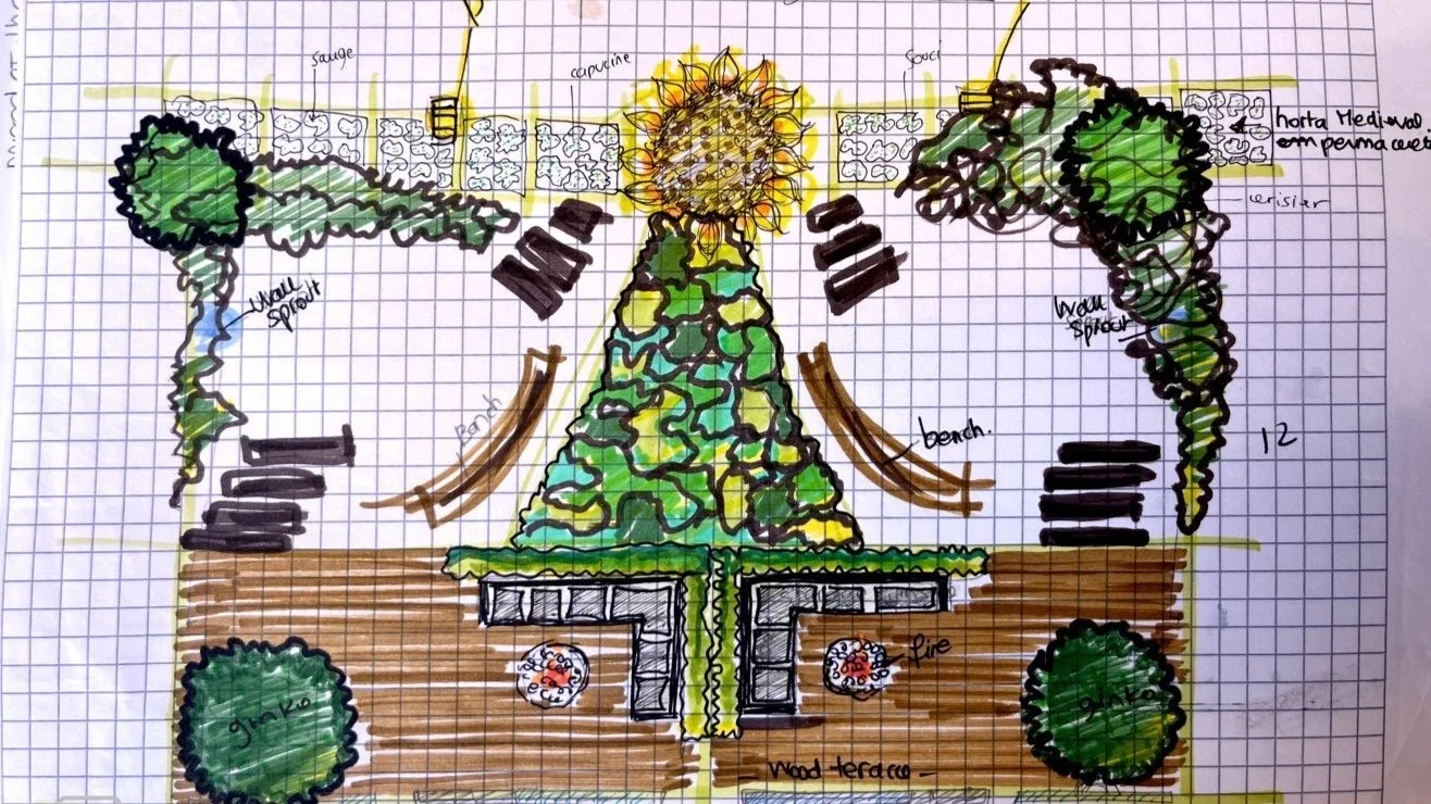 URBAN SHARED GARDEN SUNFLOWER KLIMT - 12 X 18 M Nov.2020 Project 2