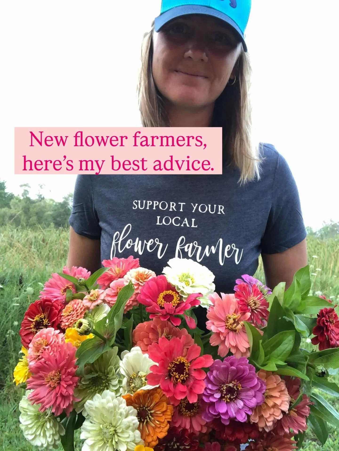 New flower farmers, here&rsquo;s my best advice&hellip;

Your first season is NOT about building a flower farm. It&rsquo;s not about elaborate crop plans, growing all the pretty flowers, or offering all the income streams. 

At the end of the day, yo