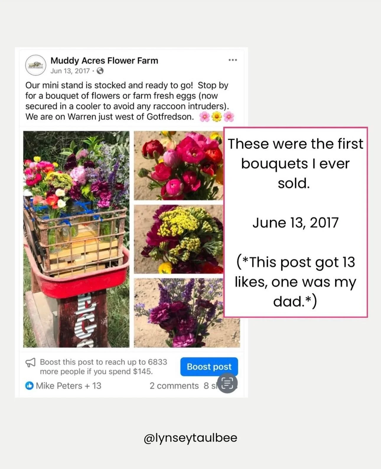 You don&rsquo;t need a fully blooming flower field to start marketing your flowers. You need people who care about what you&rsquo;re doing. And the only way to get them to care is to start talking about it NOW.

Right now, you have a golden opportuni