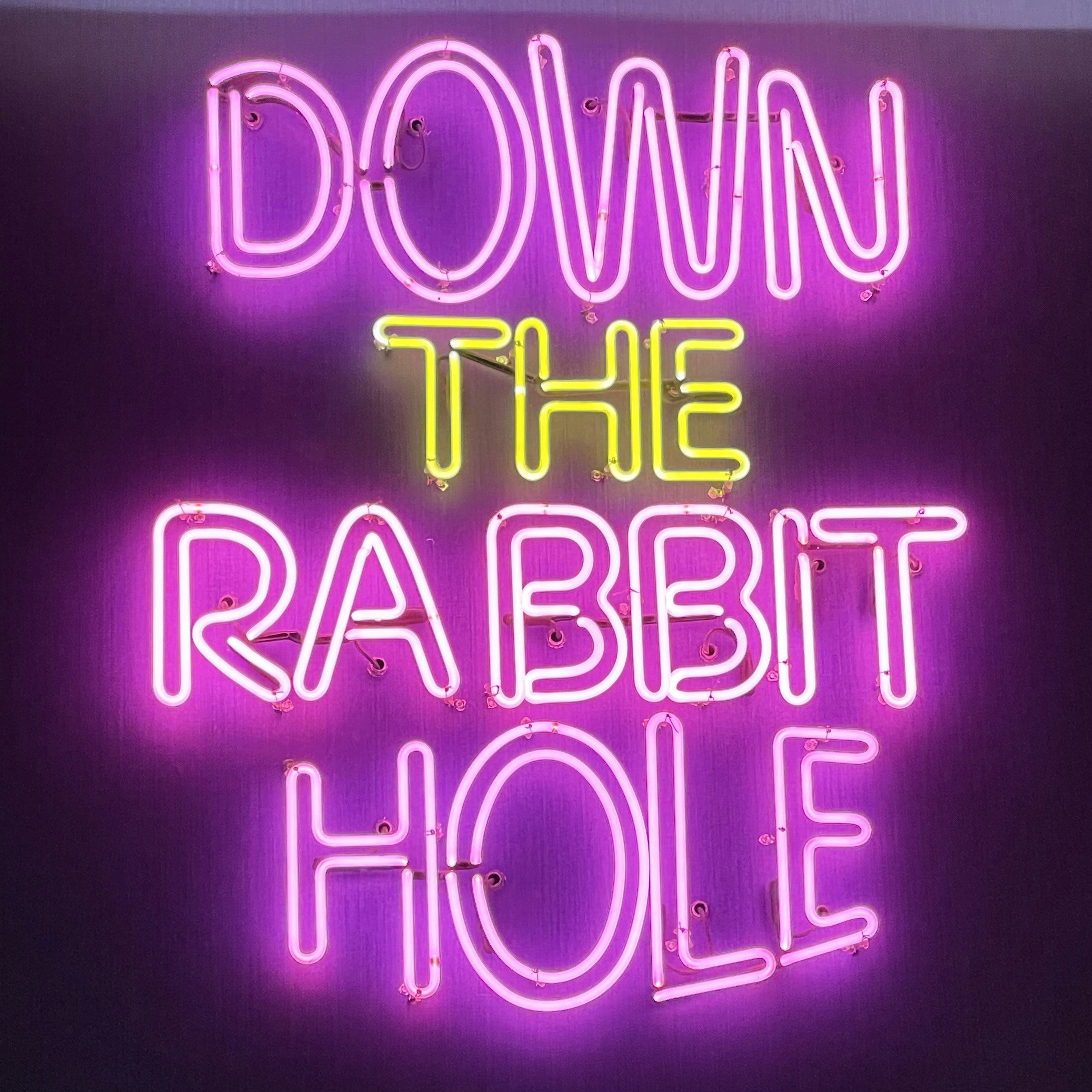 "Down the Rabbit hole"