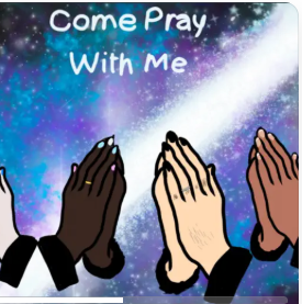 "Come Pray With Me" logo