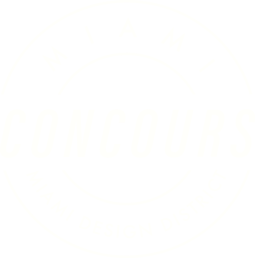 Logo for Miami Concourse, Miami Design District.