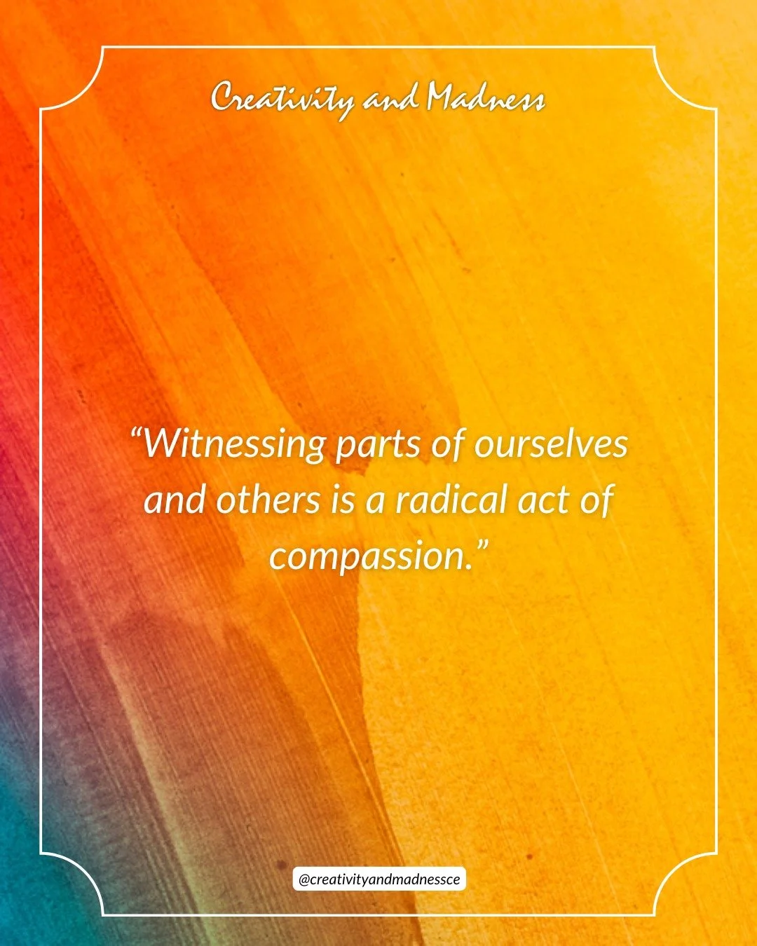 When we allow ourselves to be seen, we create space for others to do the same. ๐ฟ
Compassion begins with presence and the courage to witness, not fix.
Read more in this week’s featured blog: The Art of Courage: Practices for Clinicians and Cre
