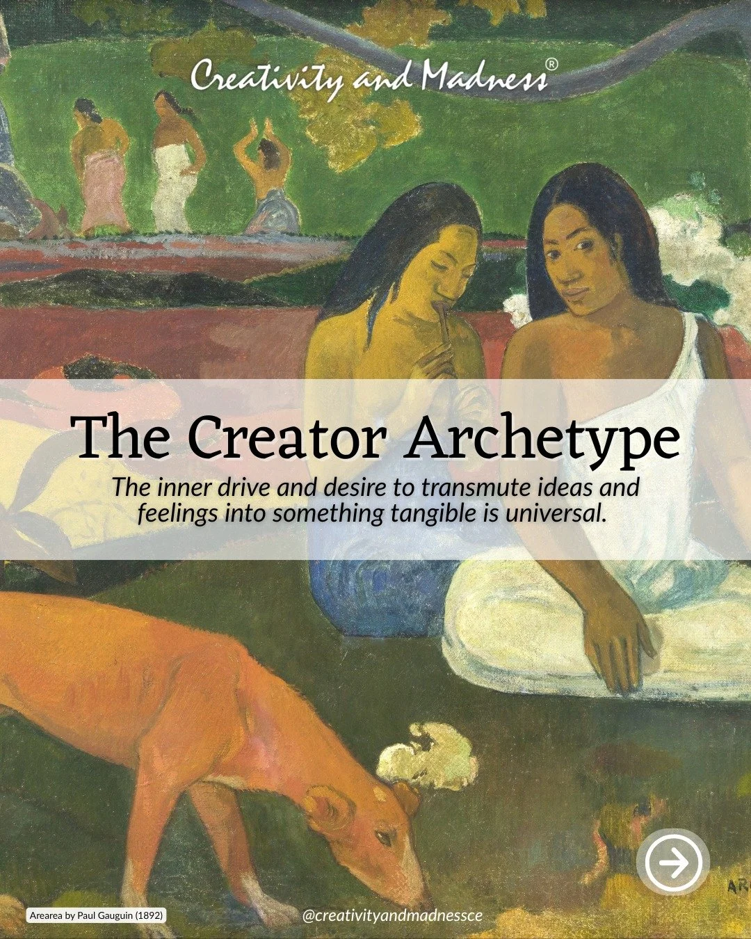 Explore the urge to create meaning. Express your inner world ✨

The Creator Archetype exists in everyone. Recognizing the impact of this archetype will help you understand your motivations, navigate inner tension, and bring clarity to your life. 

📖