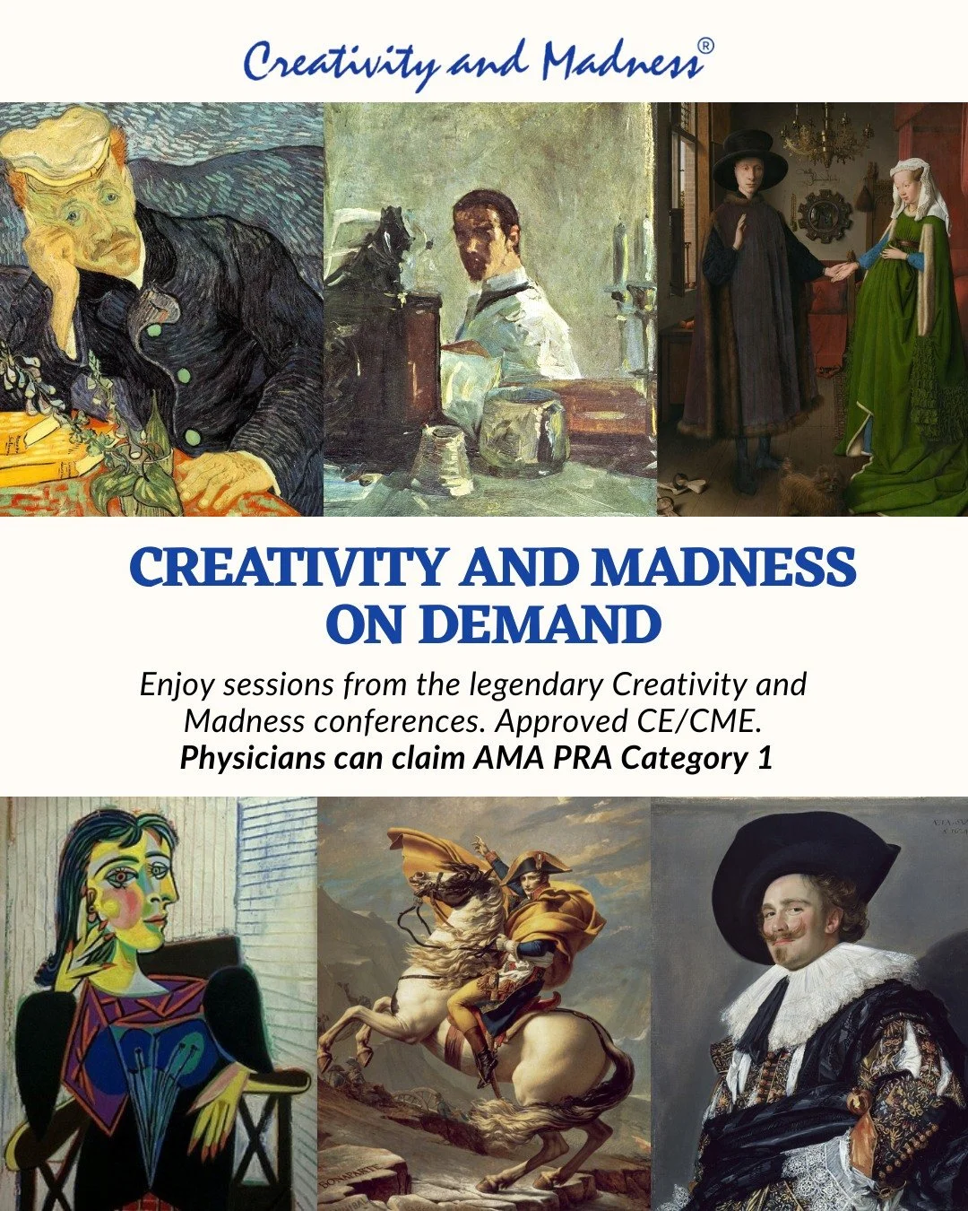 Creativity and Madness&reg; On Demand delivers CE/CME from our legendary conferences directly to you! 🎓

Earn 18 or 36 hours of CE/CME 

Access presentations anytime. Complete post-test and download your CE/CME certificate. 

Tap the link in bio to 