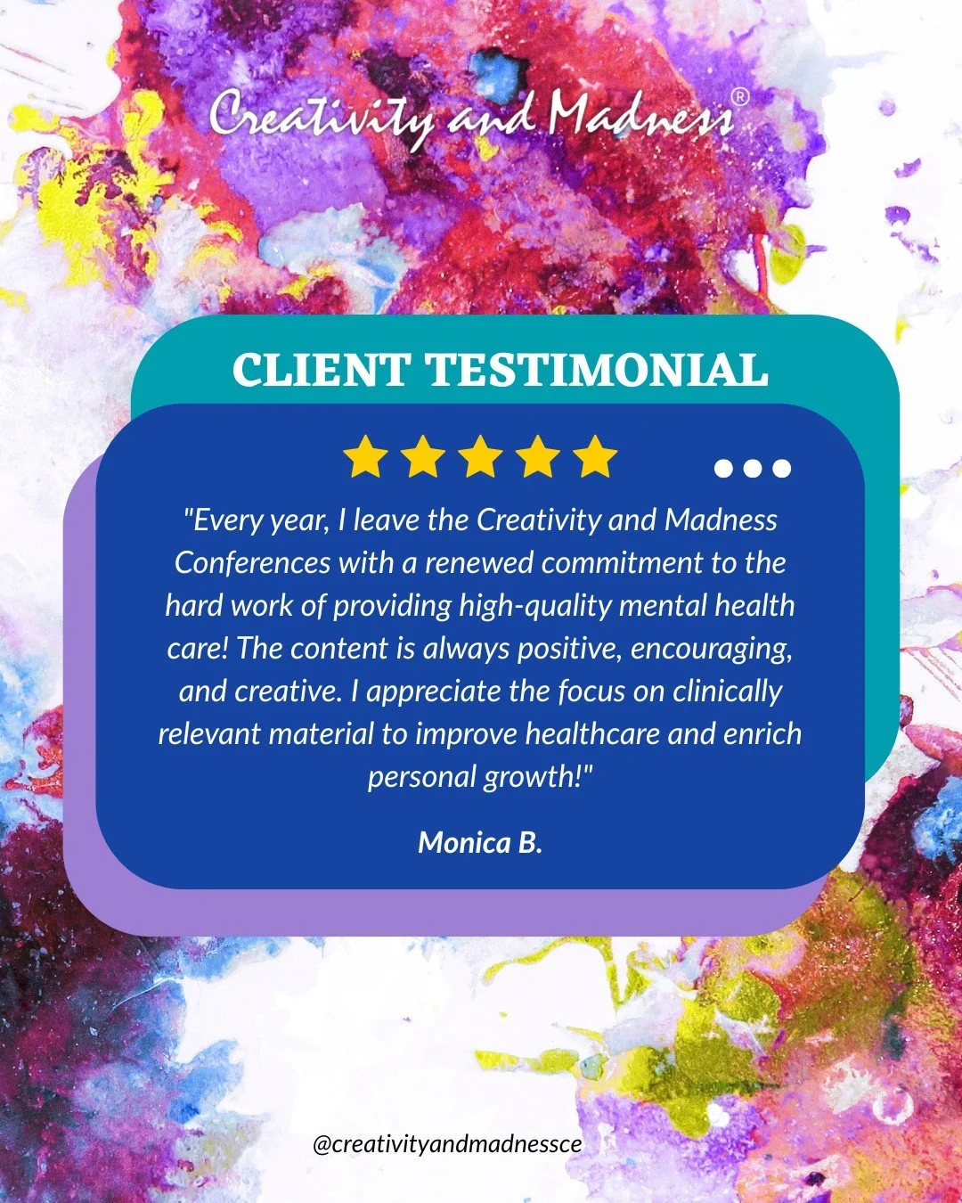 The virtual On-Demand programs bring the legendary Creativity and Madness&reg; presentations to you! 💙

🔗 Sign up today.  The link is in bio.

Join the Creativity and Madness&reg; conference, learn from thought leaders,  internationally recognized 