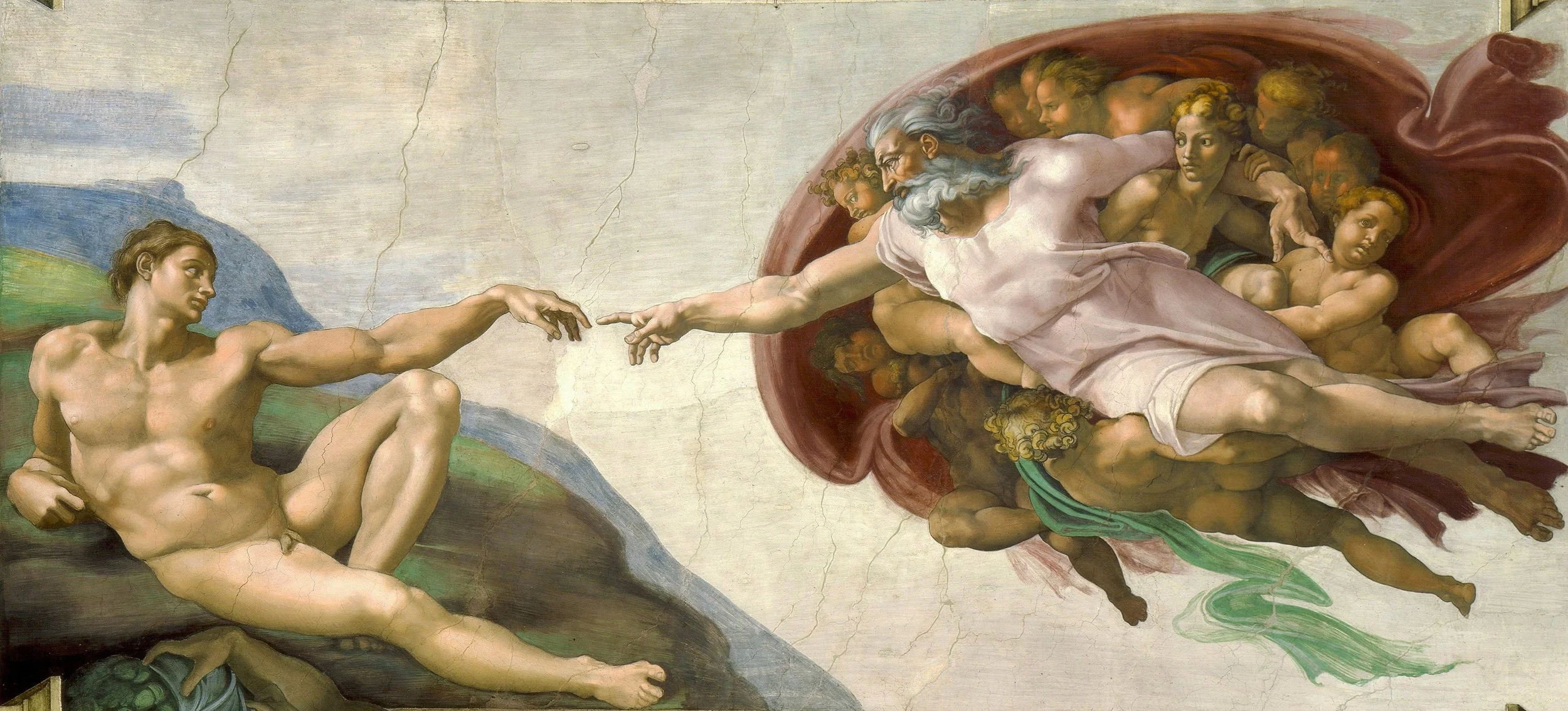 Creation of Adam 1510 Michelangelo