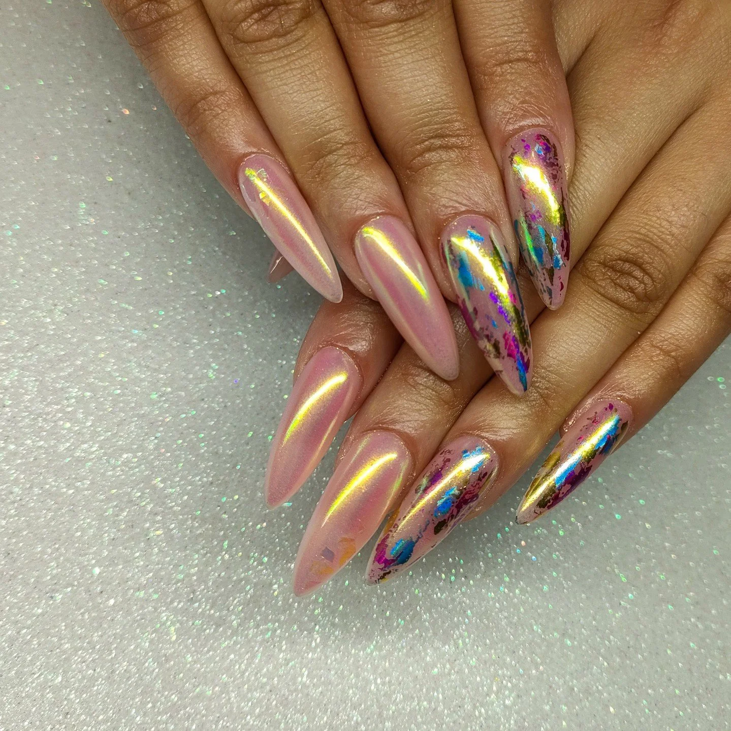 PS also here for XL nails of any design, come thru thnx xo⁠
⁠
✨️⁠
.⁠
.⁠
.⁠
Using @designer_nails_distribution Acrylgel and Sculpting Forms to build these baddies 🔥⁠
If you want to give them a go for your clients, use SERENA5 at checkout for a discou