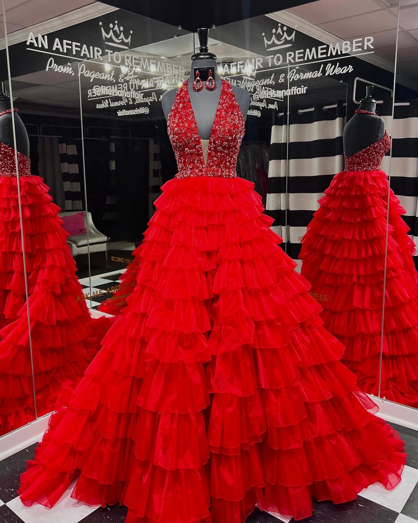 This STUNNING new @sherrihill Couture just hit the floor!!!❤️ This would be perfect for your next pageant!! We are obsessed and hope you love this as much as we do!! Shop now!! #aatrnc 

#aatrnc #aatr #dresses #dress #fayettevillenc #northcarolina #r