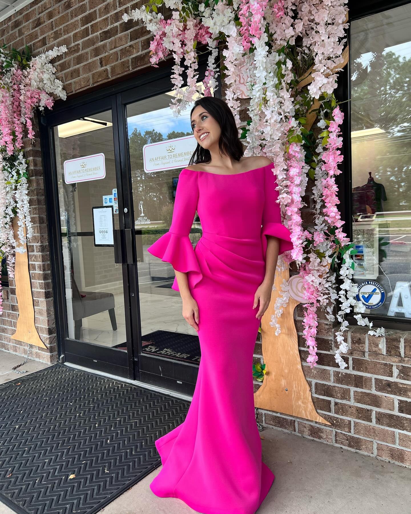 The PERFECT social occasion dress for summer!!! 🩷 We have always loved this style from @jovanifashions but this pink might be our favorites!!! Shop now in multiple colors and sizes!!! #AATRNC 

#aatrnc #aatr #dresses #dress #fayettevillenc #northcar
