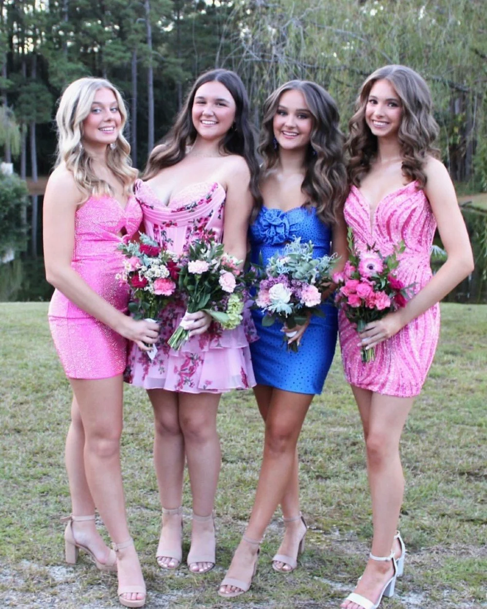 Squad goals: Homecoming Edition 💕💙💖

These four beauties found their dream dresses at An Affair to Remember &mdash; and totally owned the night! ✨

#aatrnc #agirltoremember #homecomingdress #hocodress #shortdress #dressboutique #hocovibes #pageant