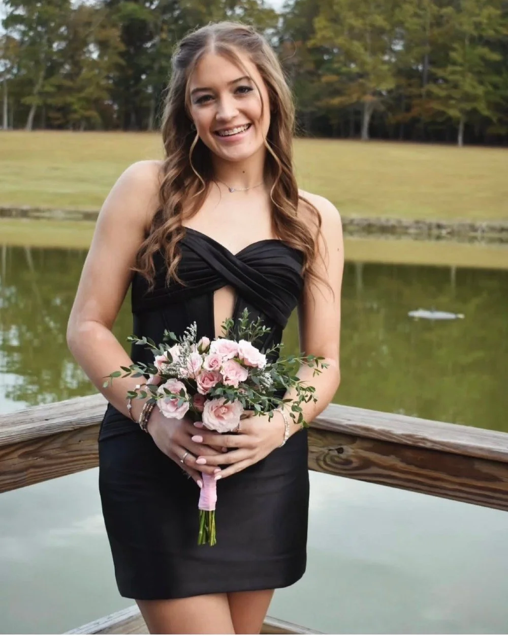 Simply stunning in timeless black 🖤
Kallie&rsquo;s homecoming look proves that classic never goes out of style! She is effortlessly chic and A Girl To Remember!

#AATRNC #AGirlToRemember #HomecomingDress #Homecoming2025 #LittleBlackDress #Fayettevil