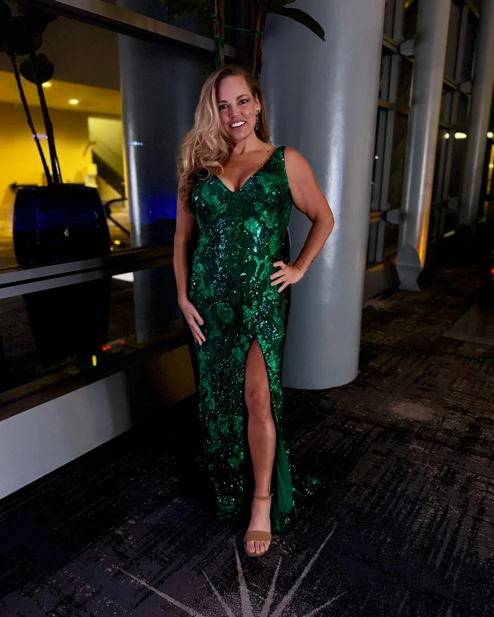 We love seeing our customers shine! 💚

Lynnie looked absolutely radiant in this green #JOVANI gown at her awards dinner.

At An Affair to Remember, our team makes it easy to find the dress that helps you feel confident, beautiful, and unforgettable.