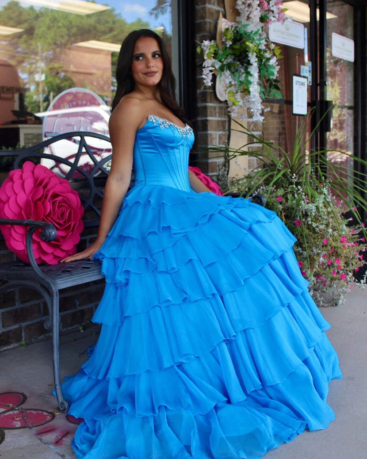She didn&rsquo;t need a glass slipper,  just the perfect gown 💫

This layered blue beauty is giving full Cinderella energy 👑

#Prom2026 #AATRNC #AGirlToRemember #FormalFashion #PageantReady #Dress #NorrhCarolina #FayettevilleNC